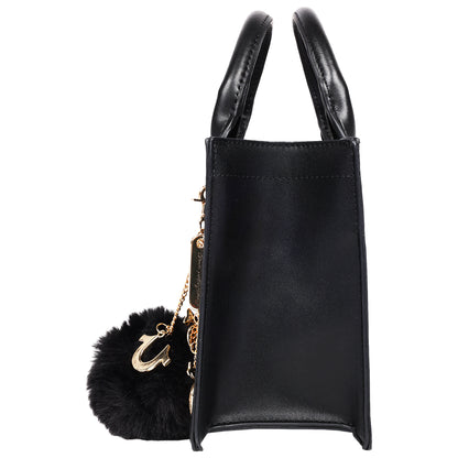 True Religion Pom Dangle Modern Tote