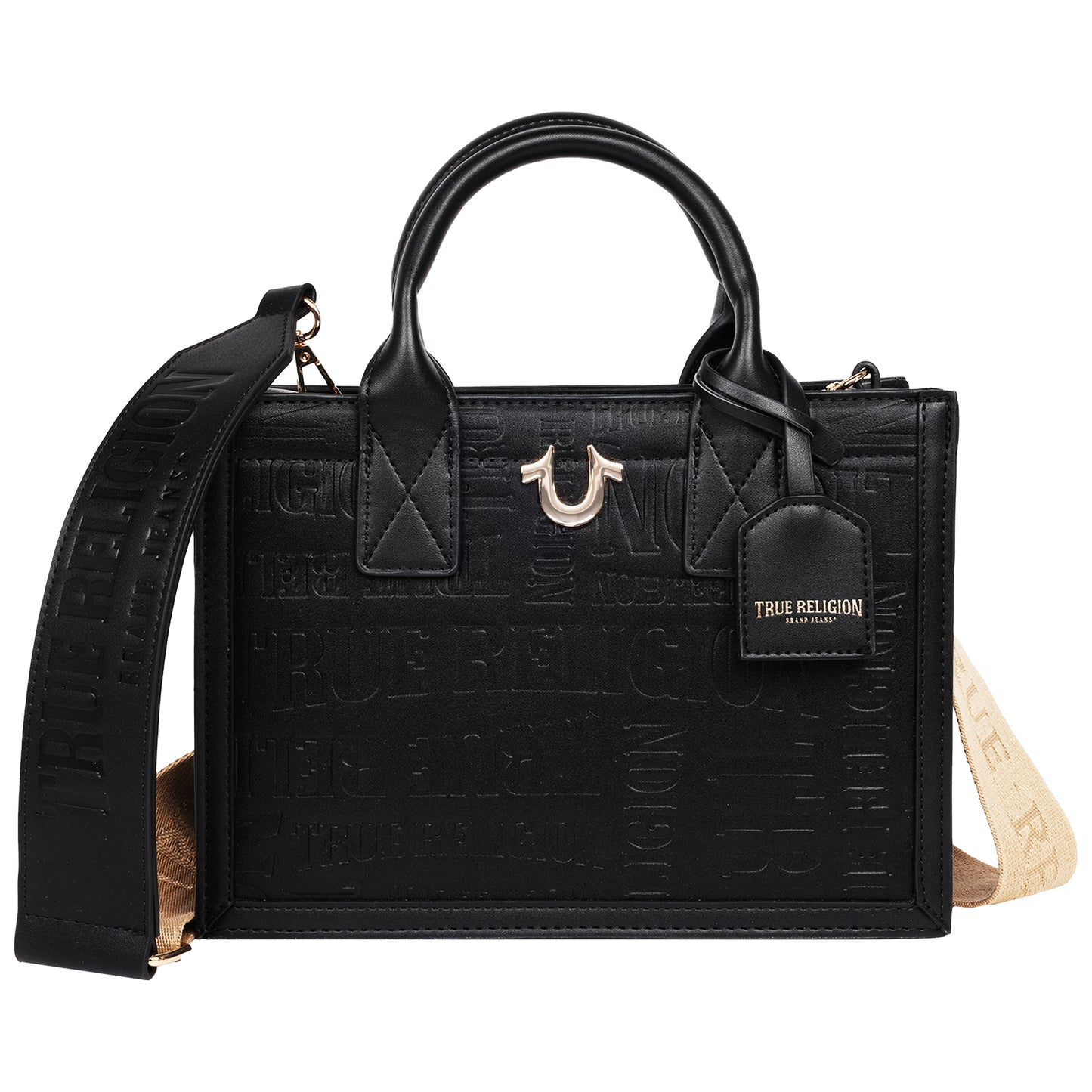 True Religion Mega Logo Modern Tote