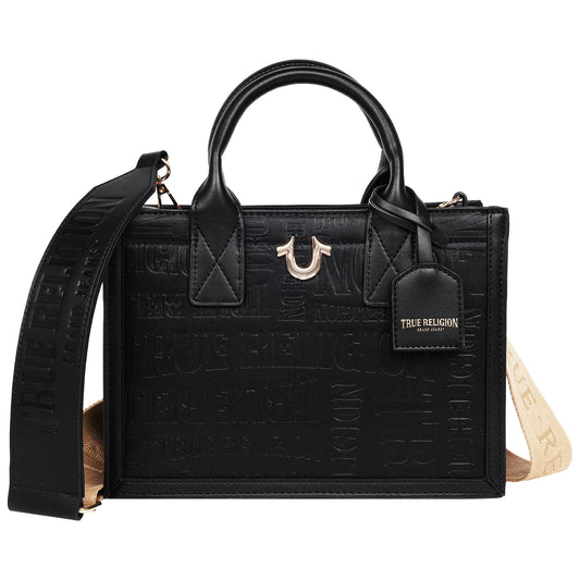 True Religion Mega Logo Modern Tote