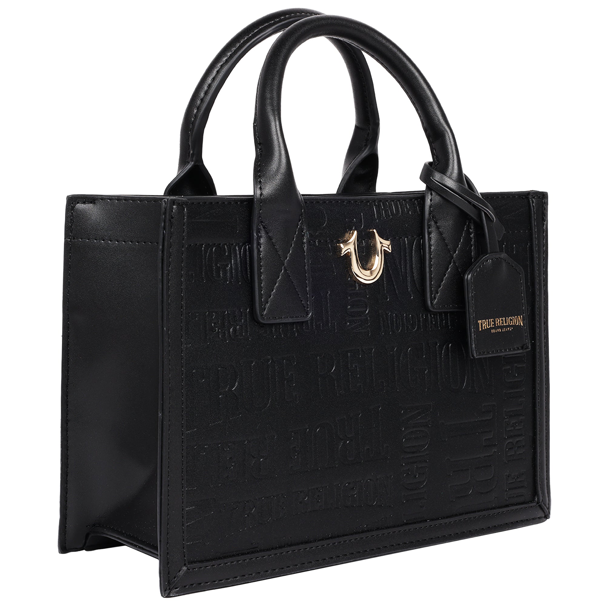 True Religion Mega Logo Modern Tote