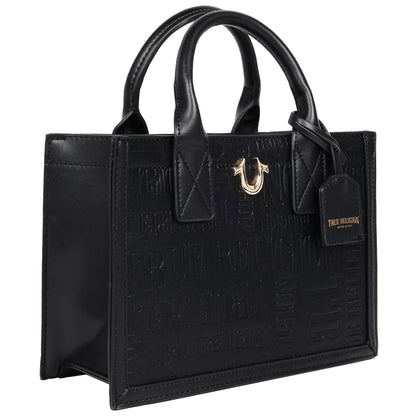 True Religion Mega Logo Modern Tote