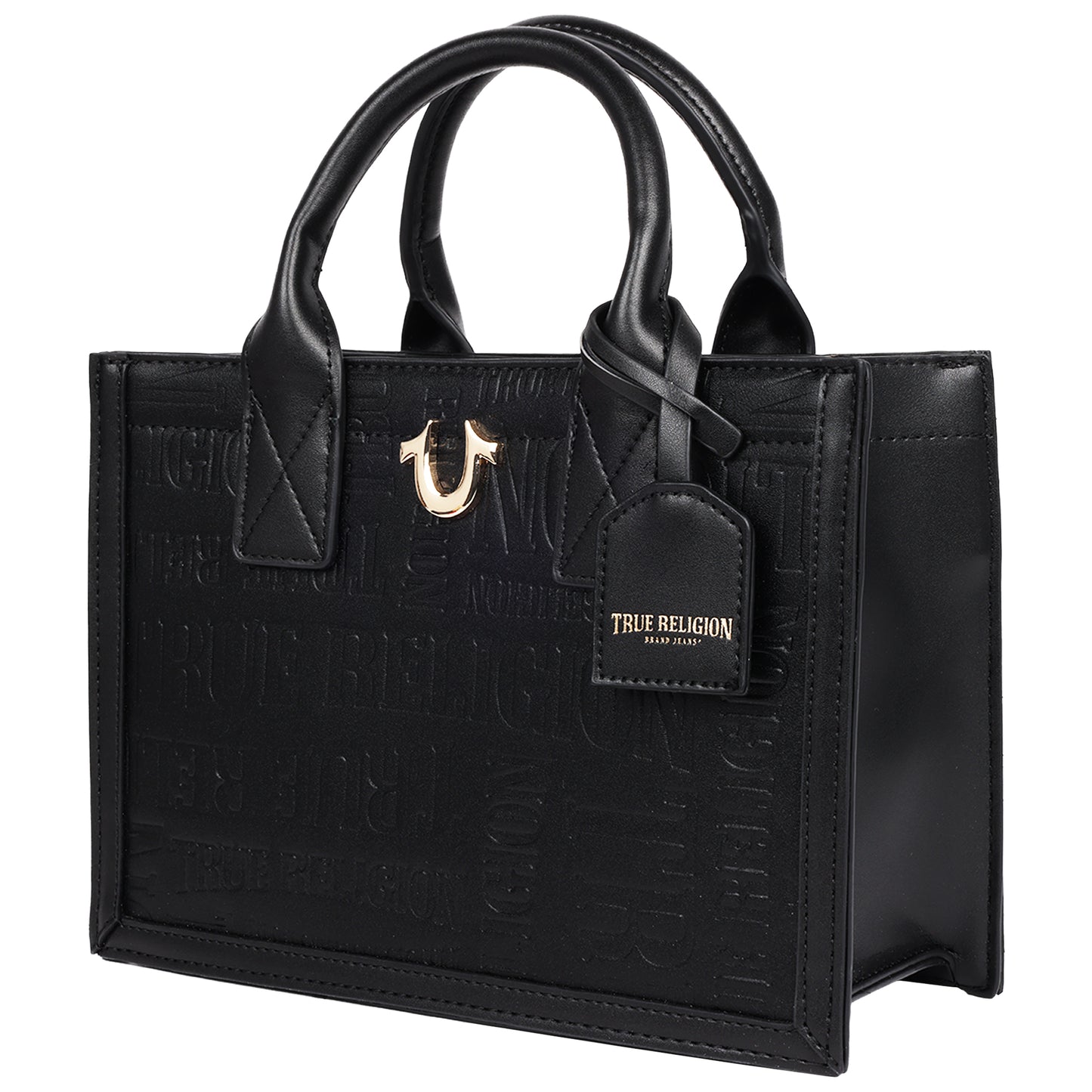 True Religion Mega Logo Modern Tote