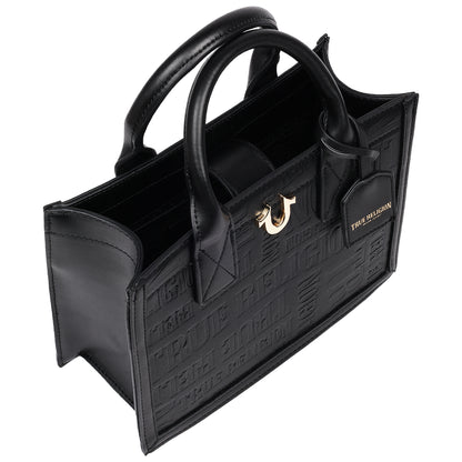 True Religion Mega Logo Modern Tote