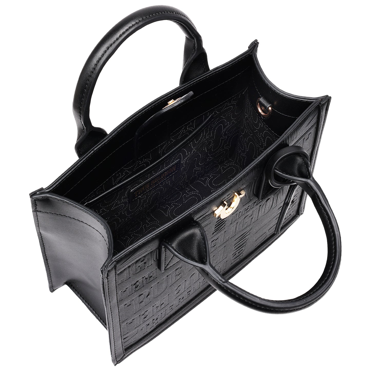 True Religion Mega Logo Modern Tote