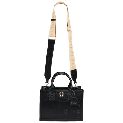 True Religion Mega Logo Modern Tote