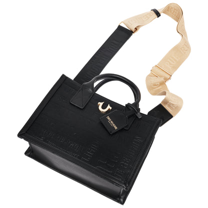 True Religion Mega Logo Modern Tote