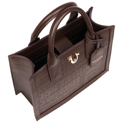 True Religion Mega Logo Modern Tote
