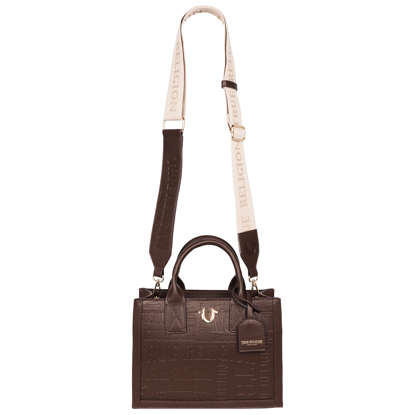 True Religion Mega Logo Modern Tote