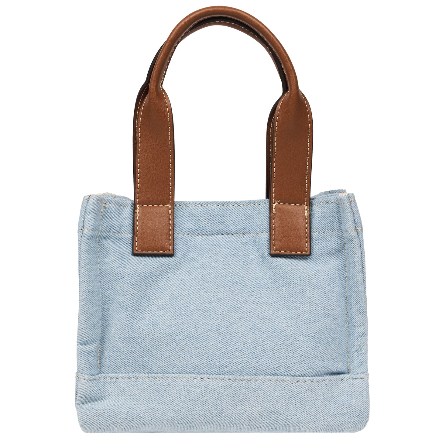True Religion Retro Horseshoe Denim Mini Tote