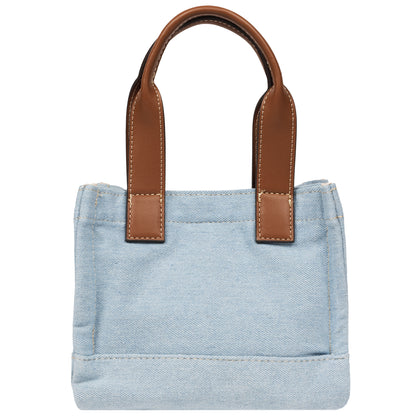 True Religion Retro Horseshoe Denim Mini Tote