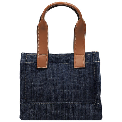 True Religion Retro Horseshoe Denim Mini Tote