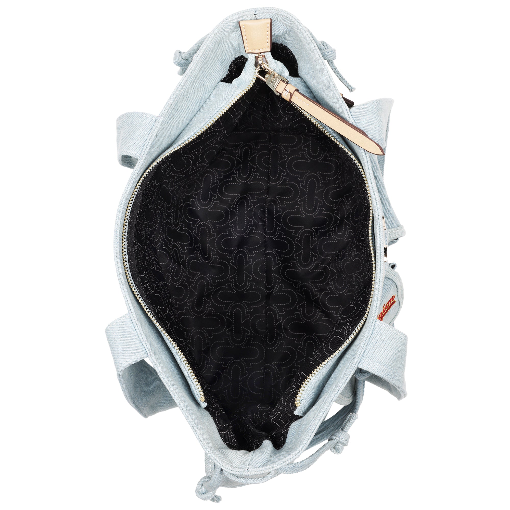 True Religion Multi-Patch Denim Tote