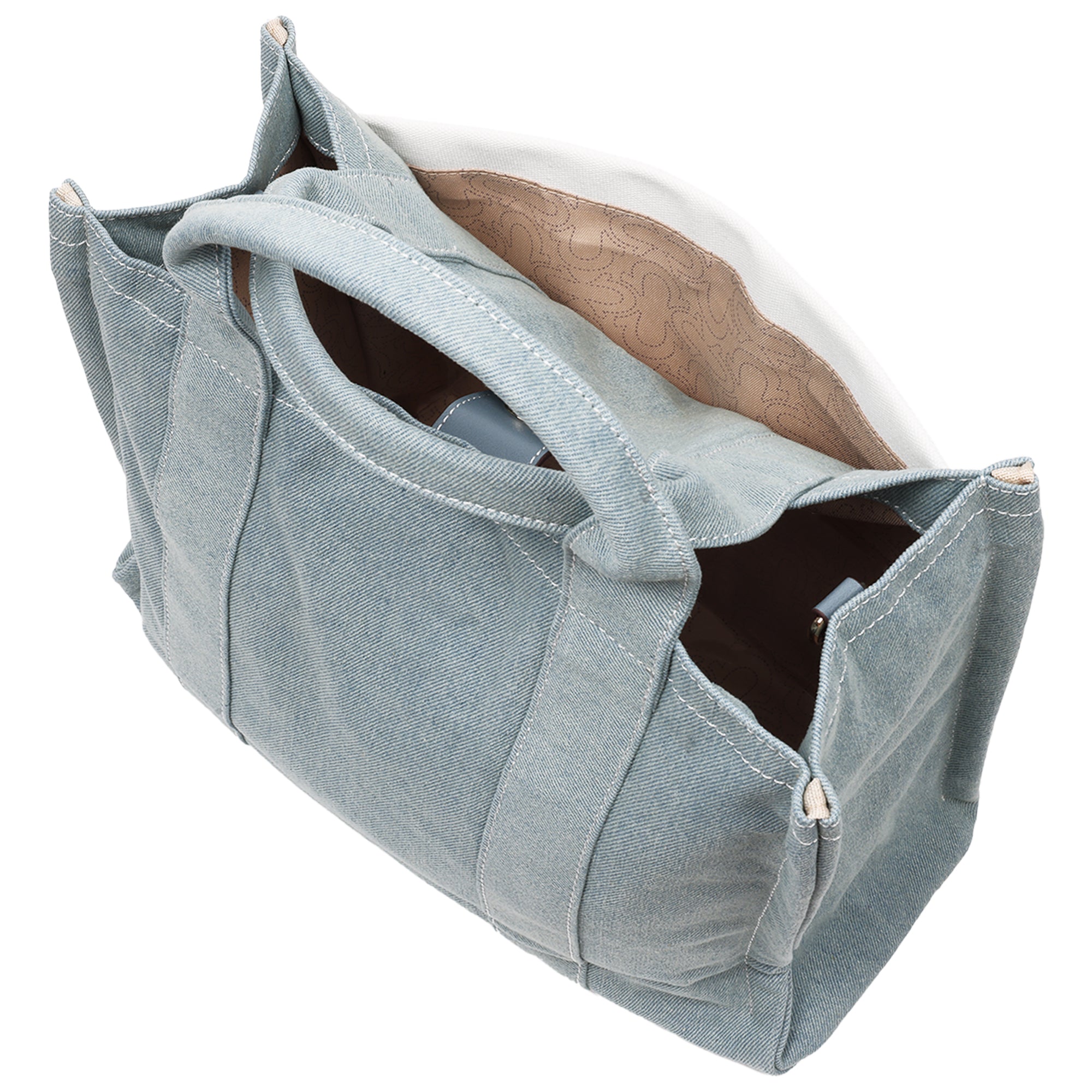 True Religion Ace Mega Pocket Buddha Tote – Denim World Tour Bag