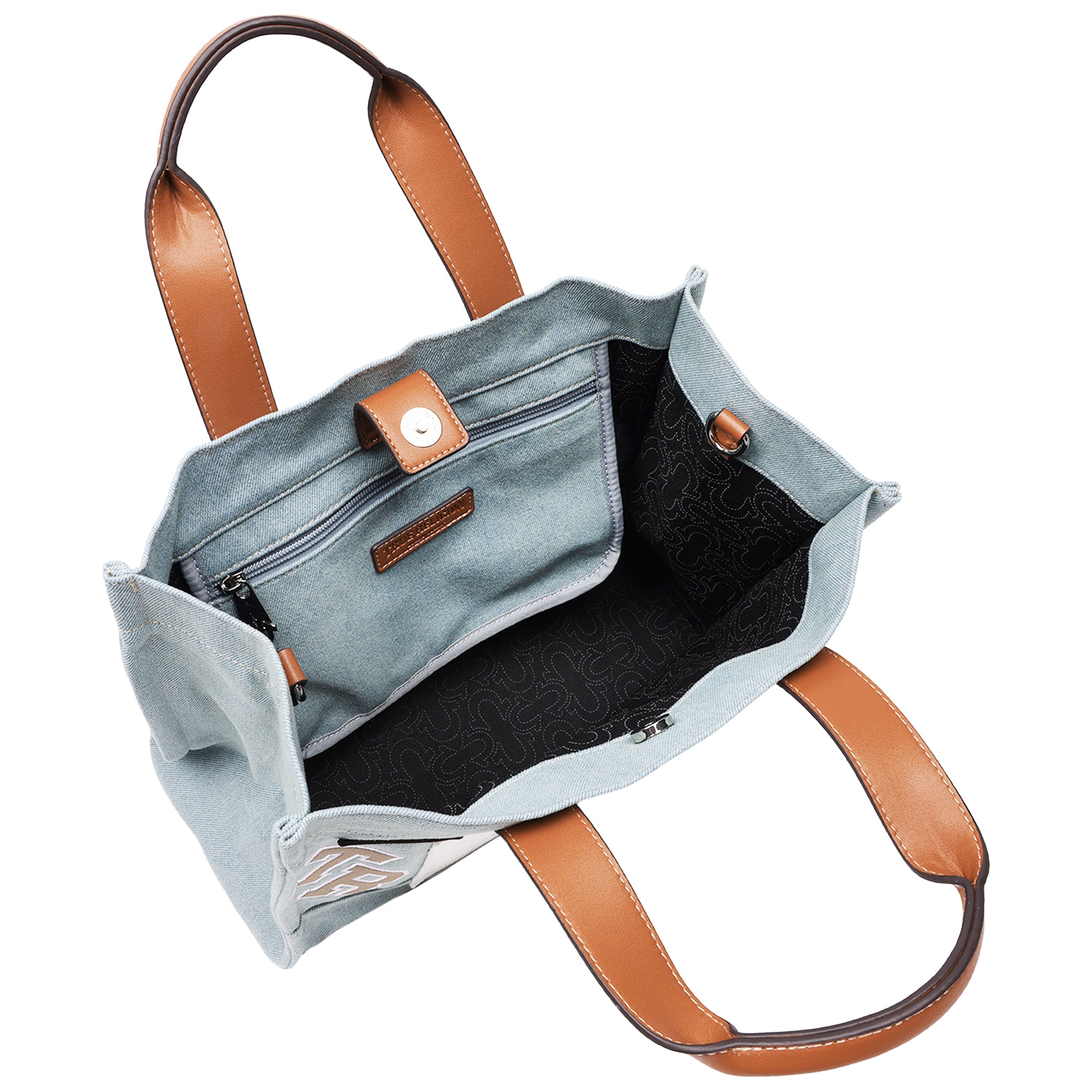 True Religion Andy Multi Patch Medium Tote