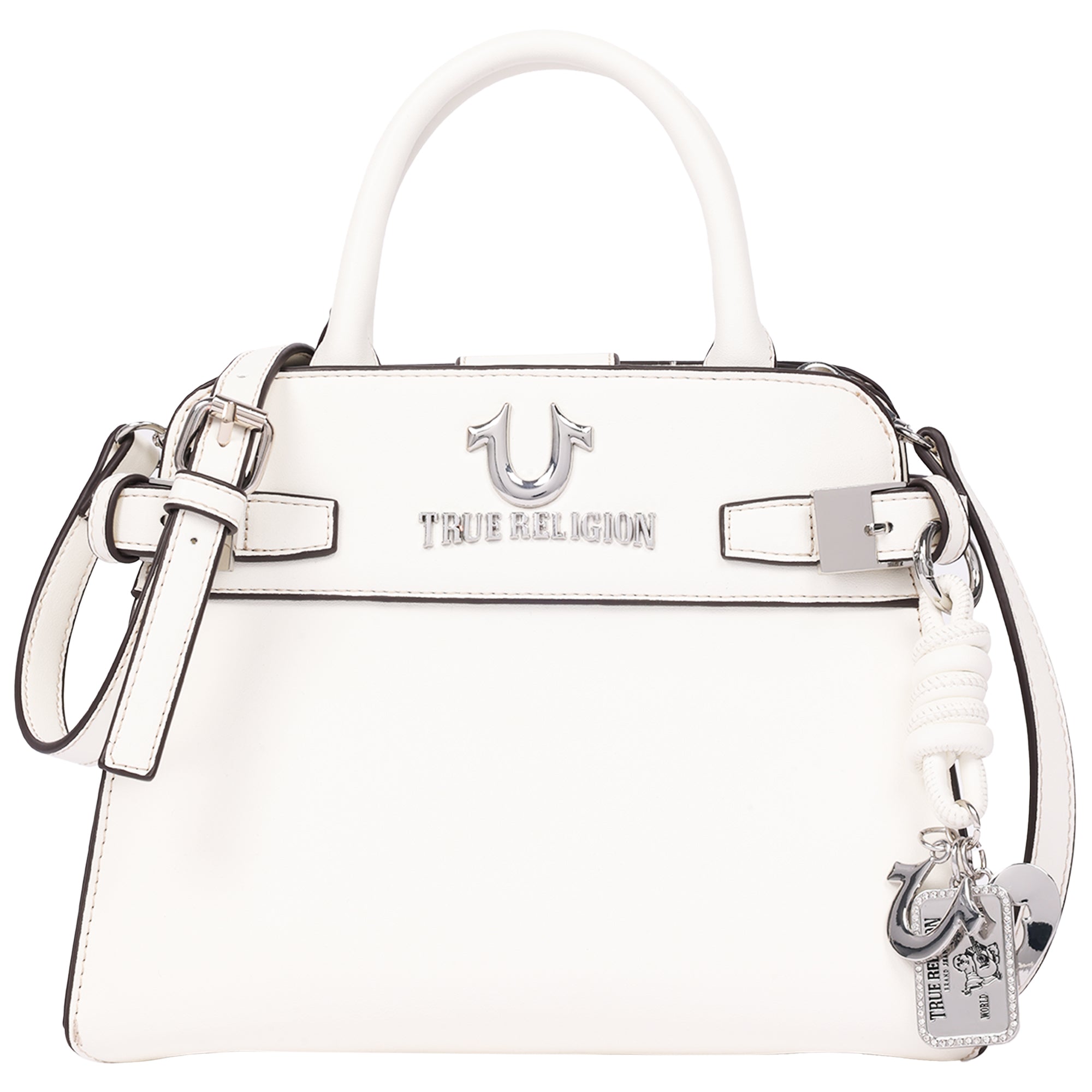 True Religion Beckham Smooth Belted Tote