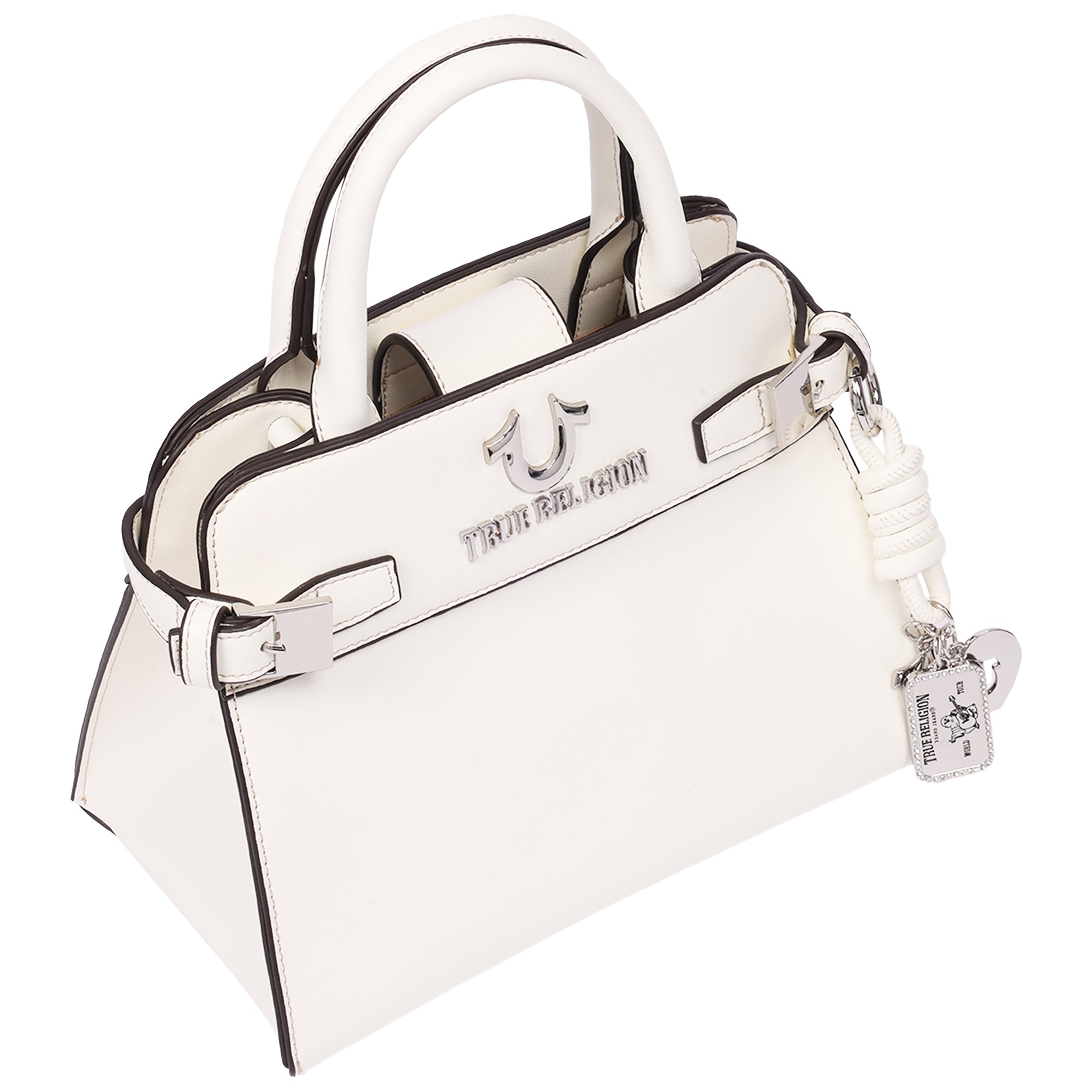 True Religion Beckham Smooth Belted Tote