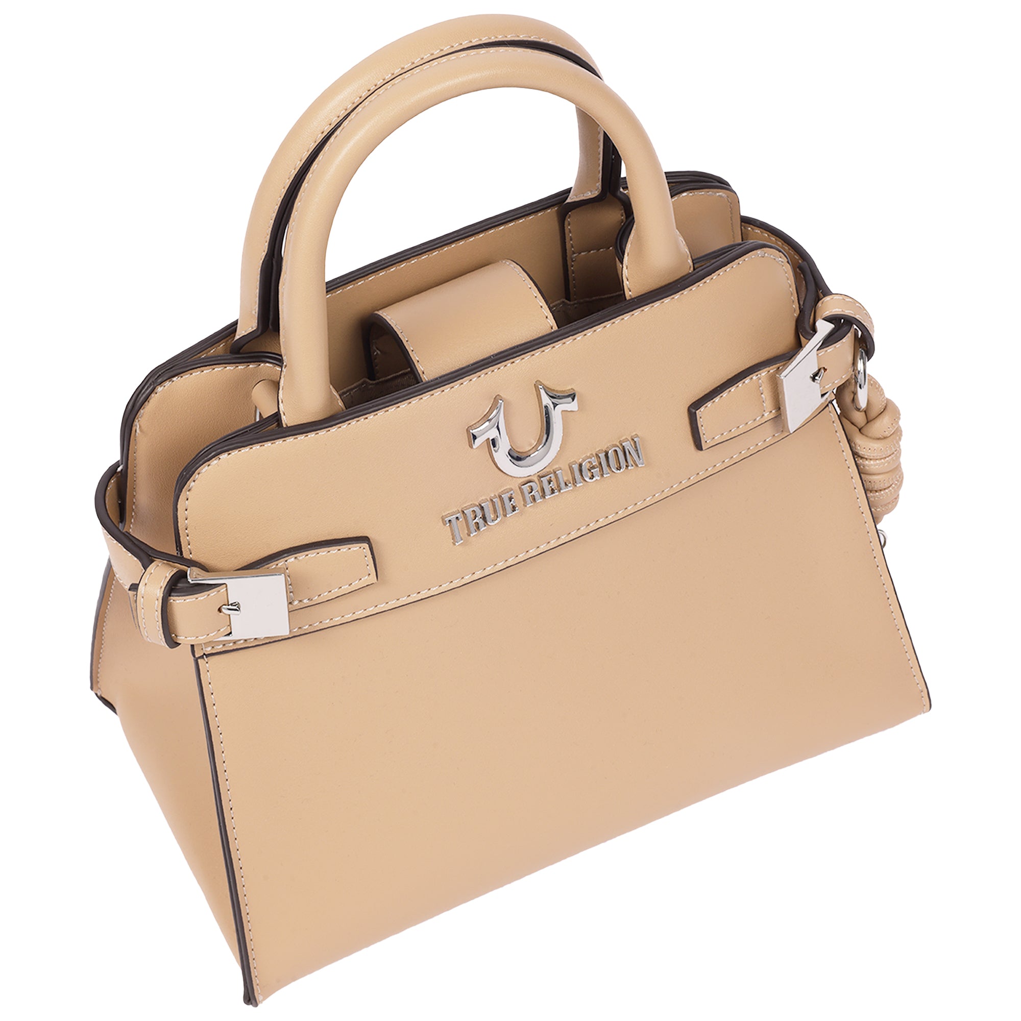 True Religion Beckham Smooth Belted Tote