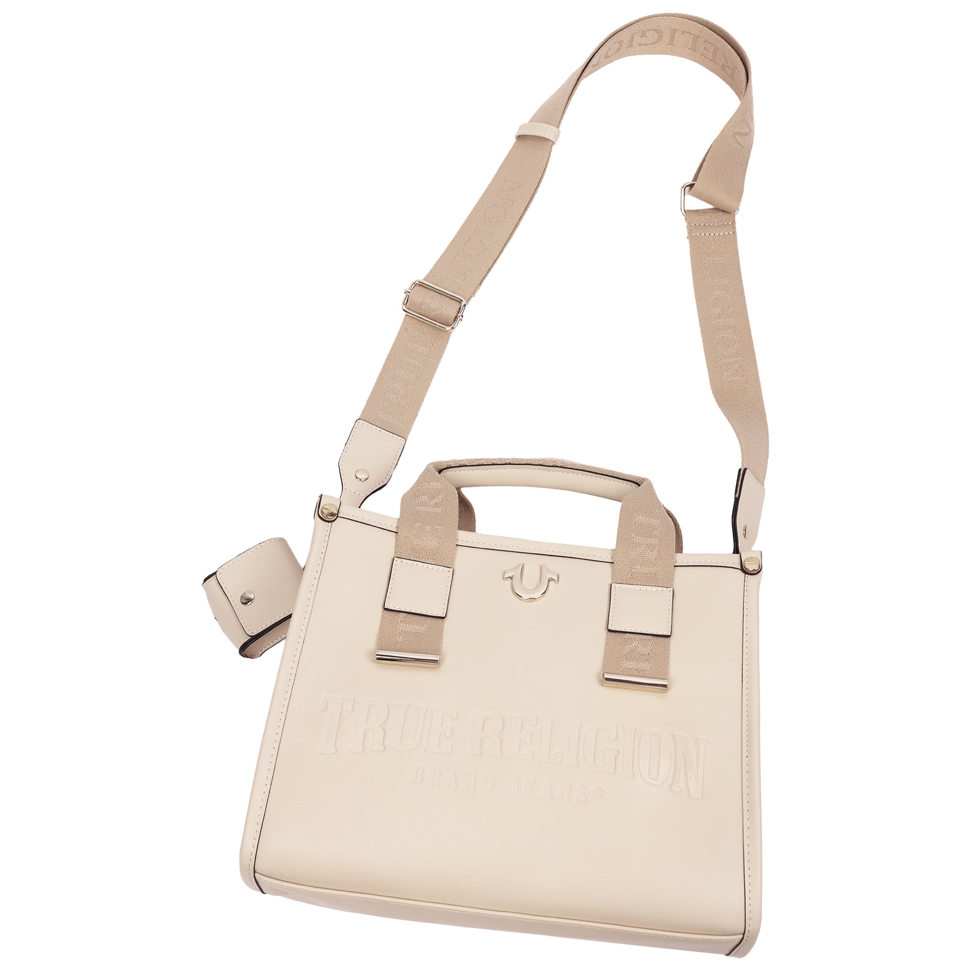 True Religion BRODY Smooth PU Medium Tote