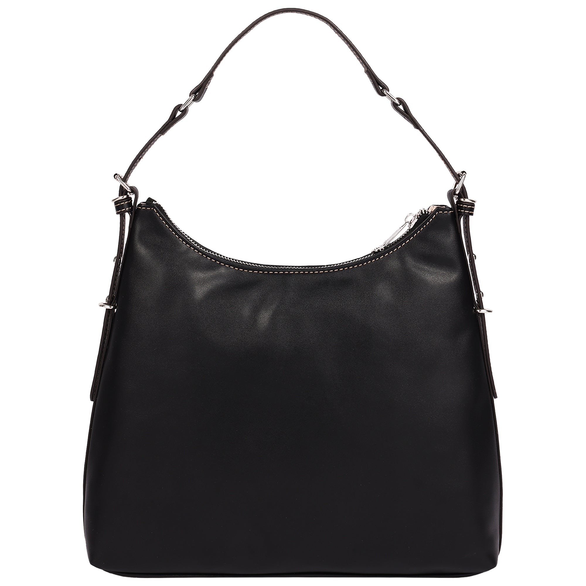 True Religion Triple Straps Large PU Hobo Bag