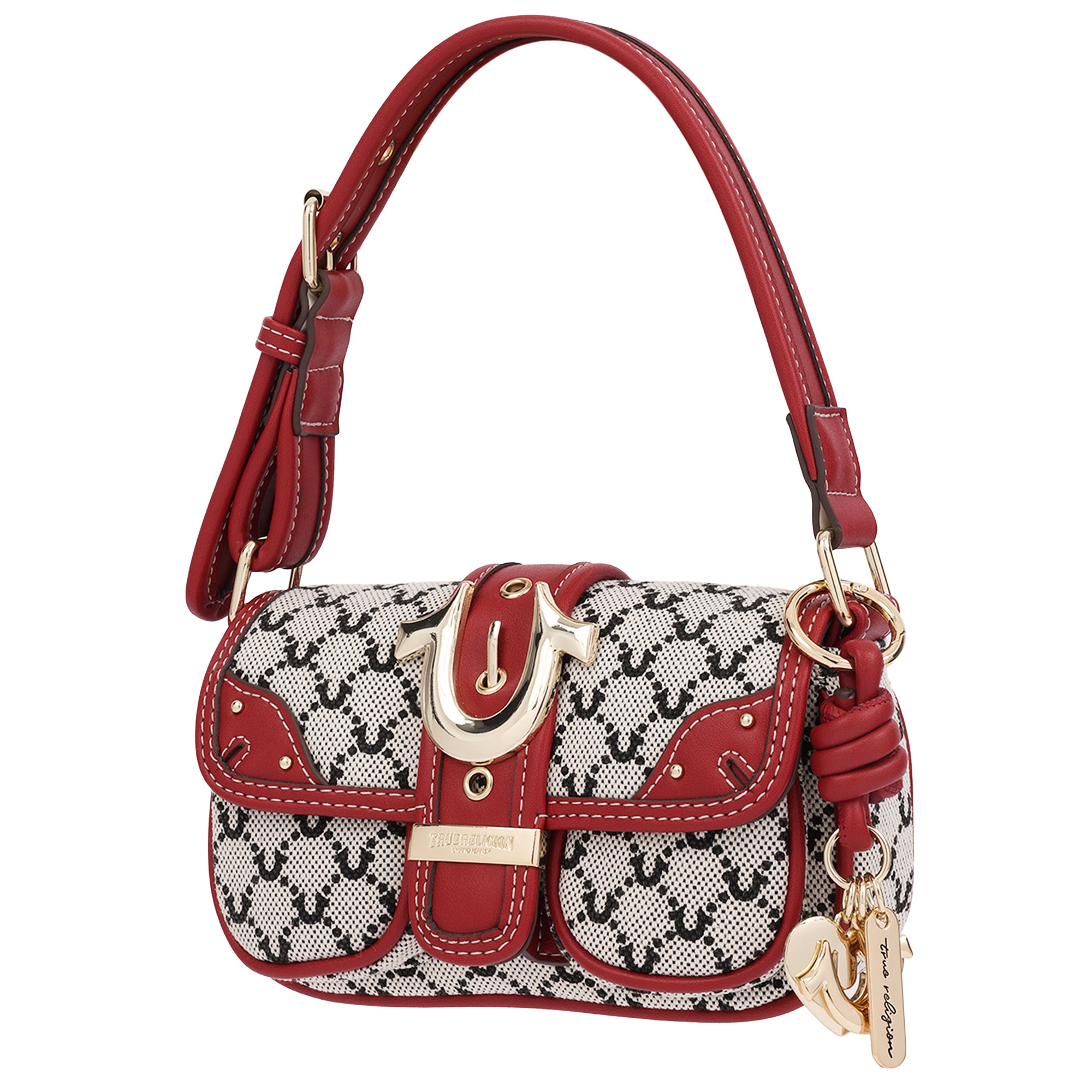 True Religion Signature Horseshoe Mini Shoulder Bag