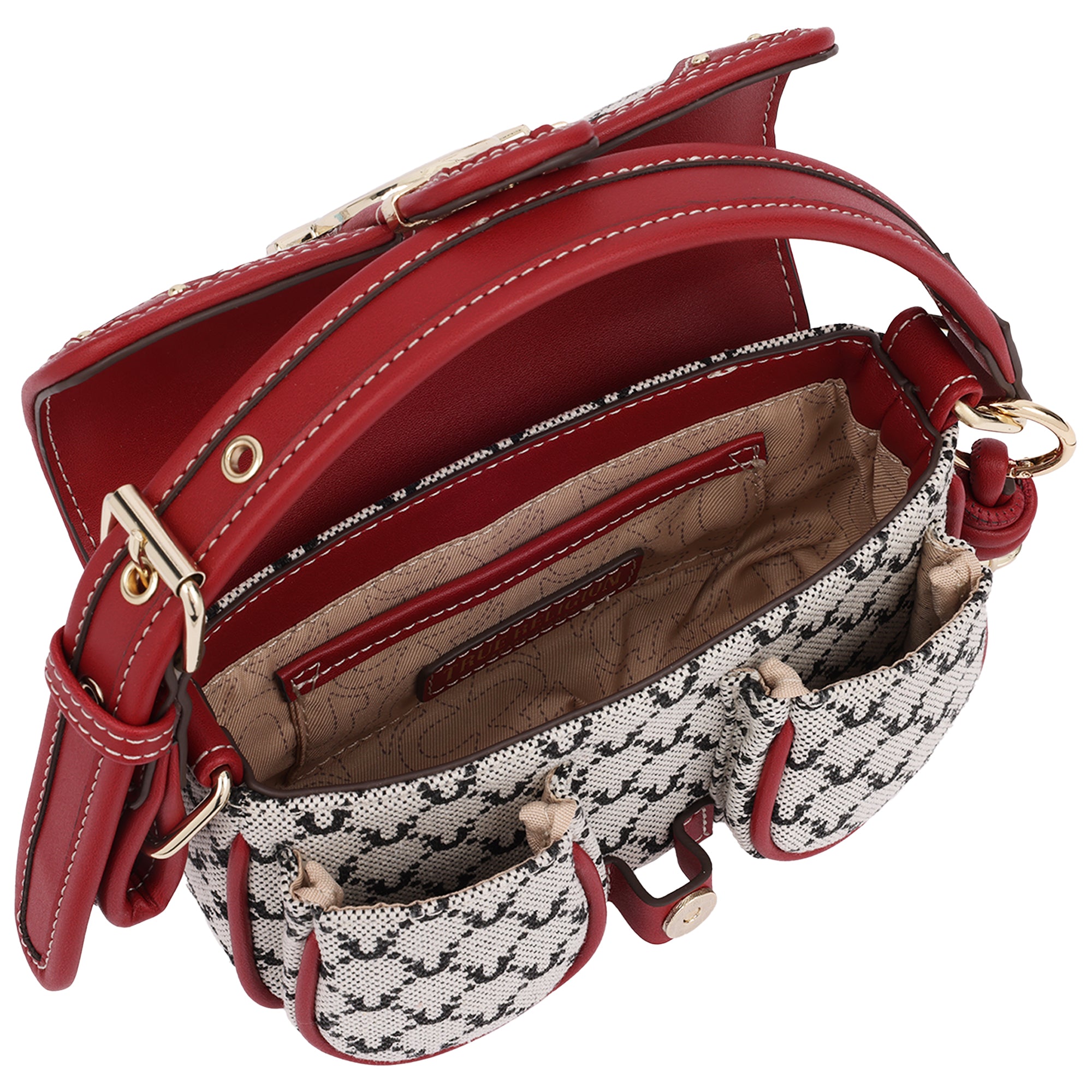 True Religion Signature Horseshoe Mini Shoulder Bag