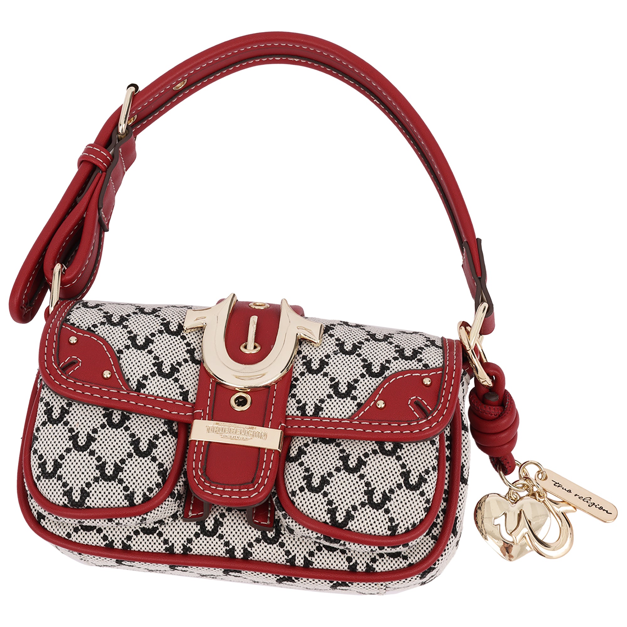 True Religion Signature Horseshoe Mini Shoulder Bag