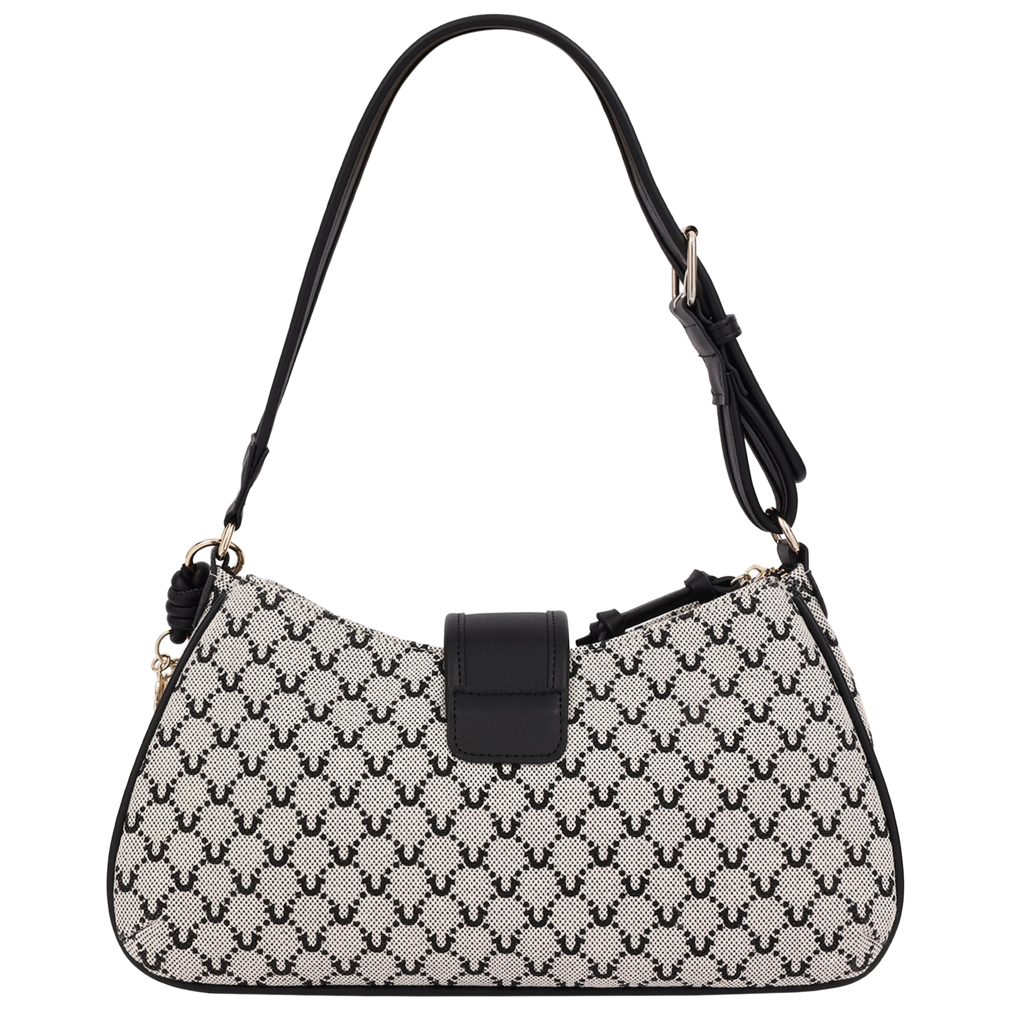 True Religion Signature Horseshoe Large Zip Top Bag