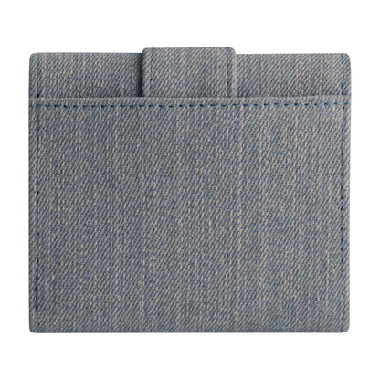 True Religion Denim Small Horseshoe Wallet, LIGHT BLUE