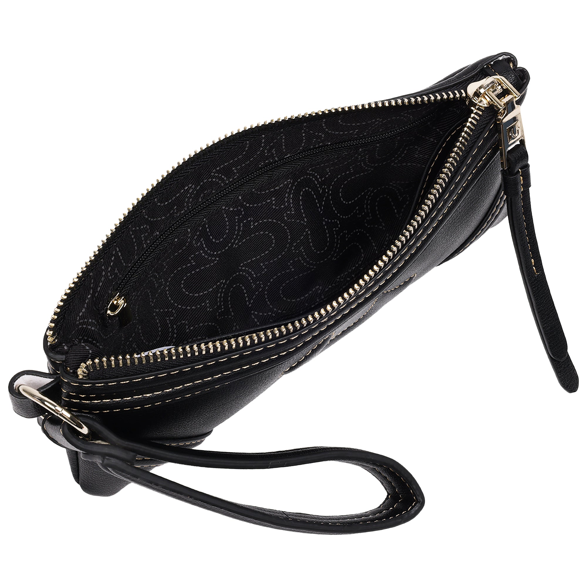 True Religion Bombe Horseshoe Wristlet Wallet