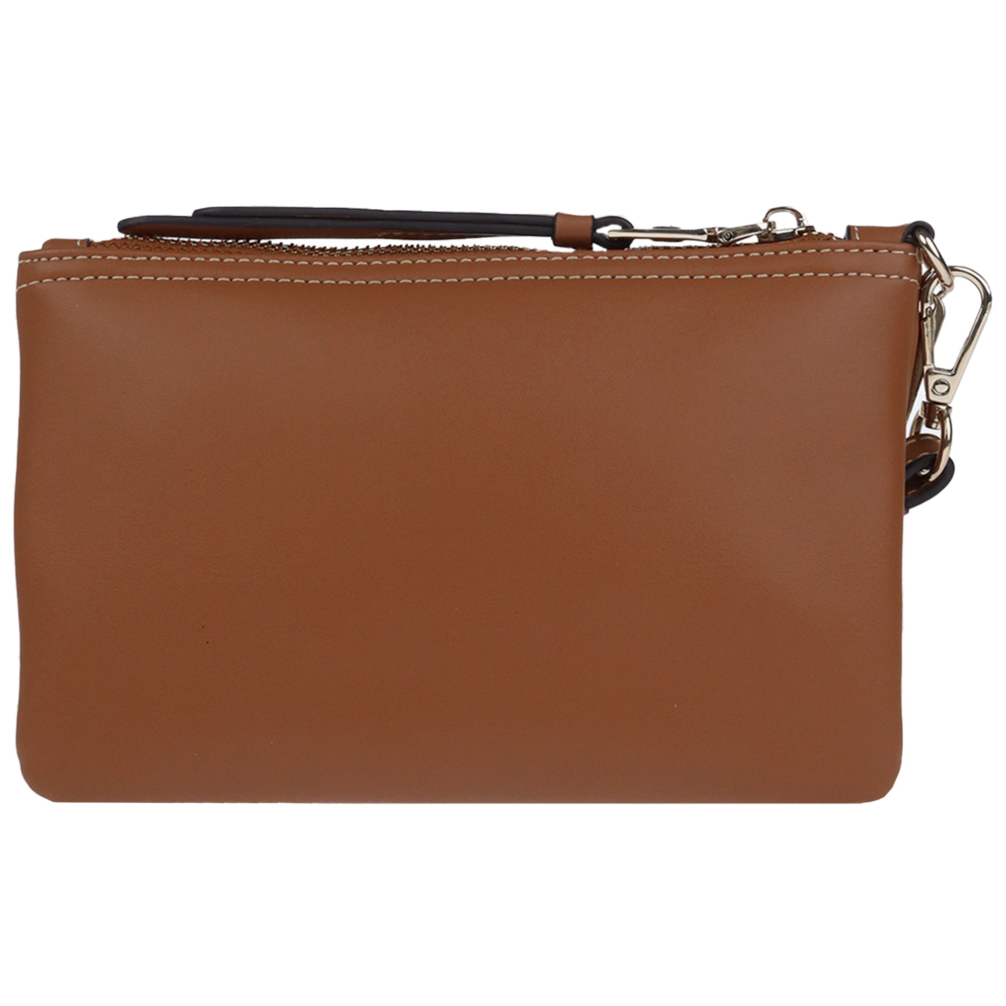 True Religion Bombe Horseshoe Wristlet Pouch with Zip Closure