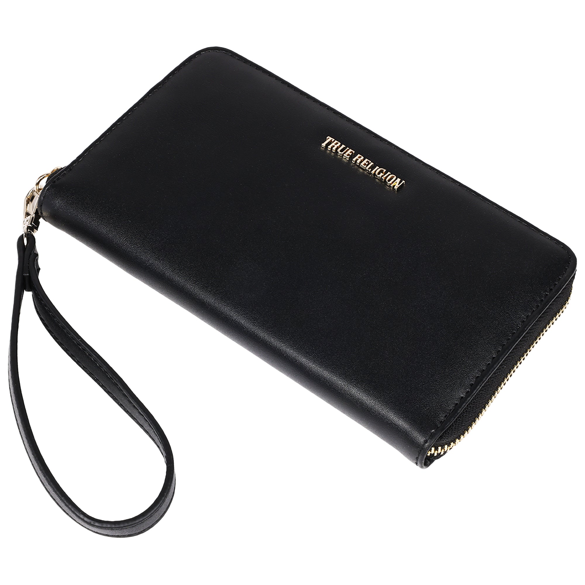 True Religion East/West Zip-Around Wallet