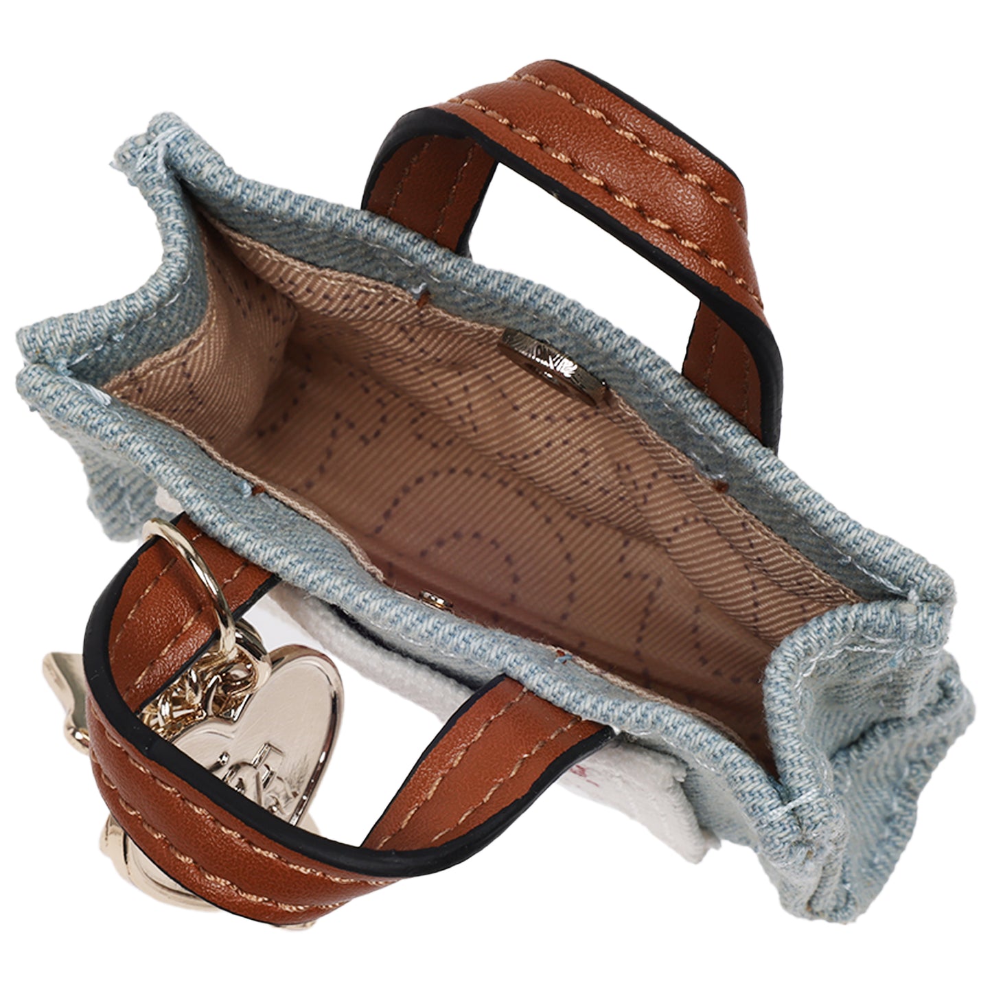 True Religion Buddha Mini Tote Bag Charm