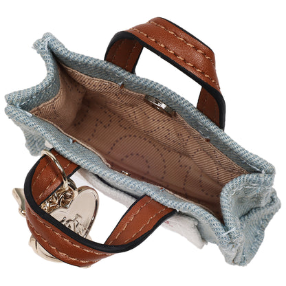 True Religion Buddha Mini Tote Bag Charm