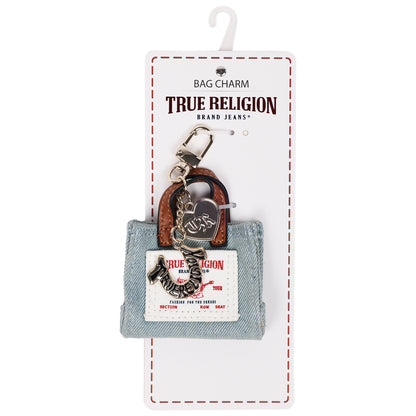 True Religion Buddha Mini Tote Bag Charm