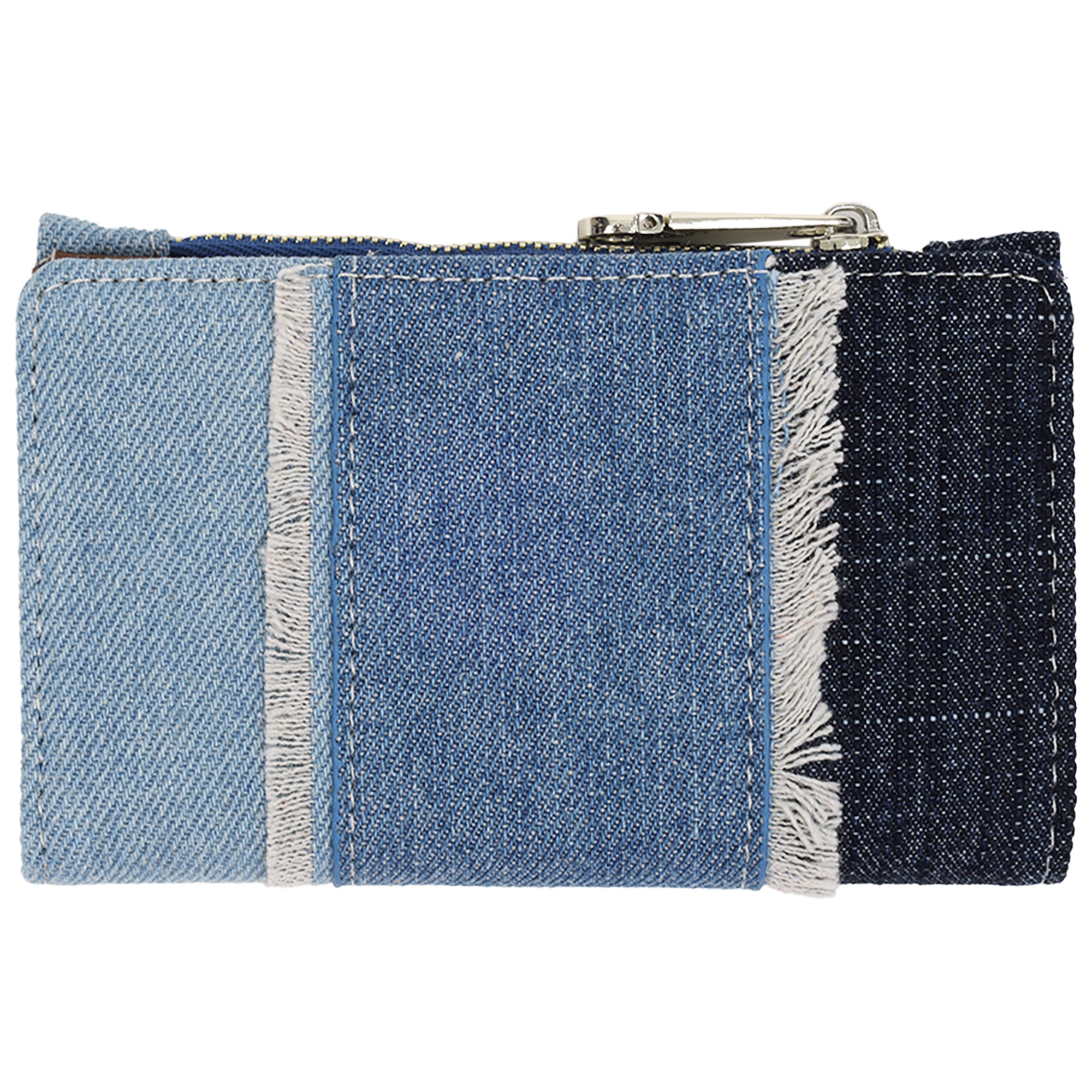 True Religion Colin Highbridge Patchwork Denim Mini Wallet