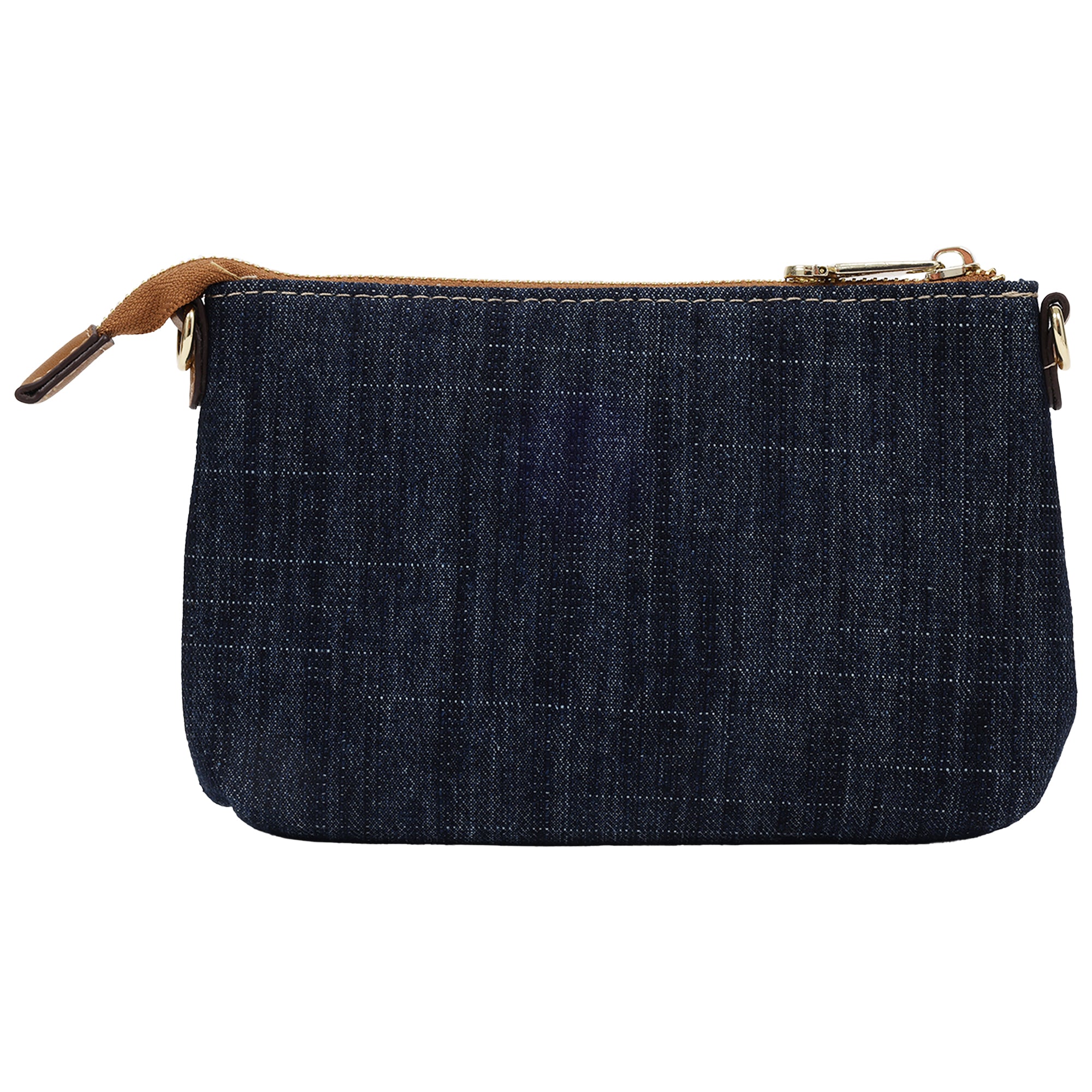 True Religion Caleb Highbridge Patchwork Denim Crossbody Pouch