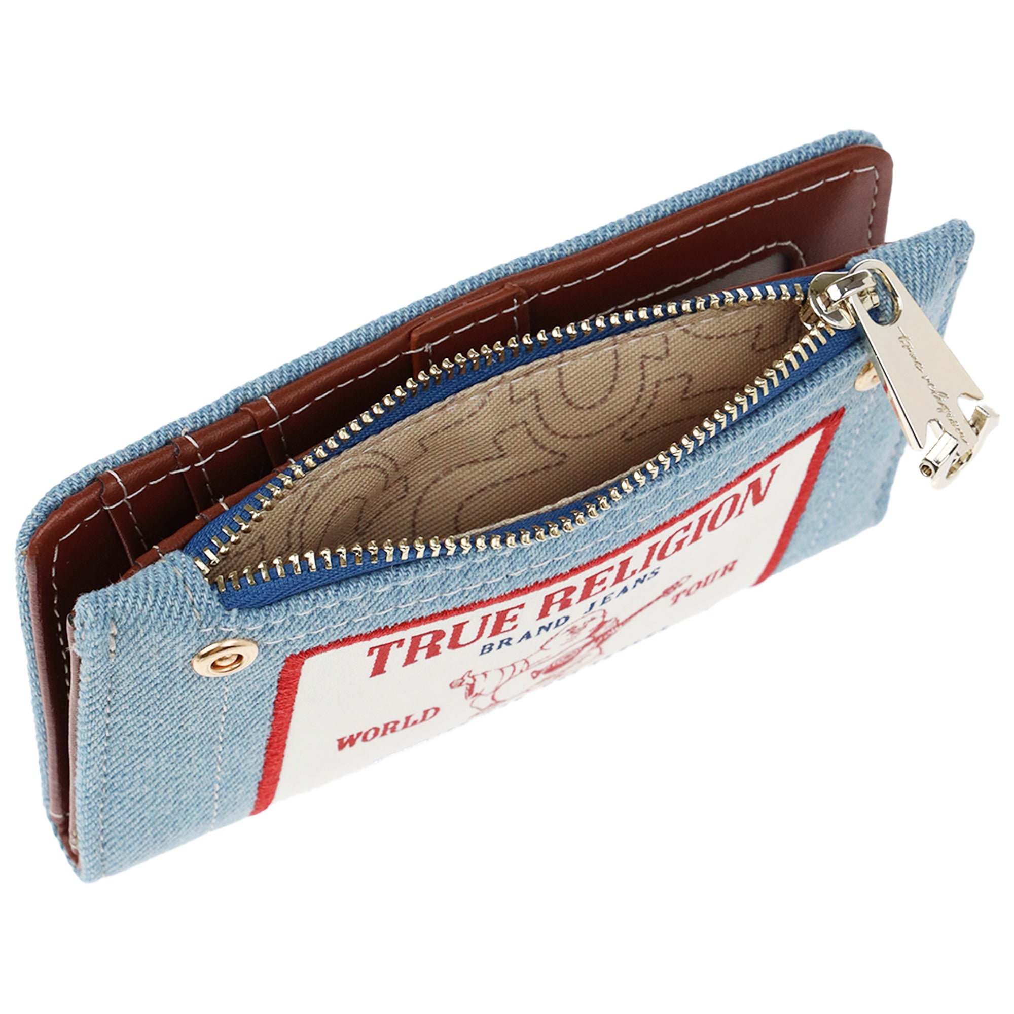 True Religion Buddha Patch Small Wallet