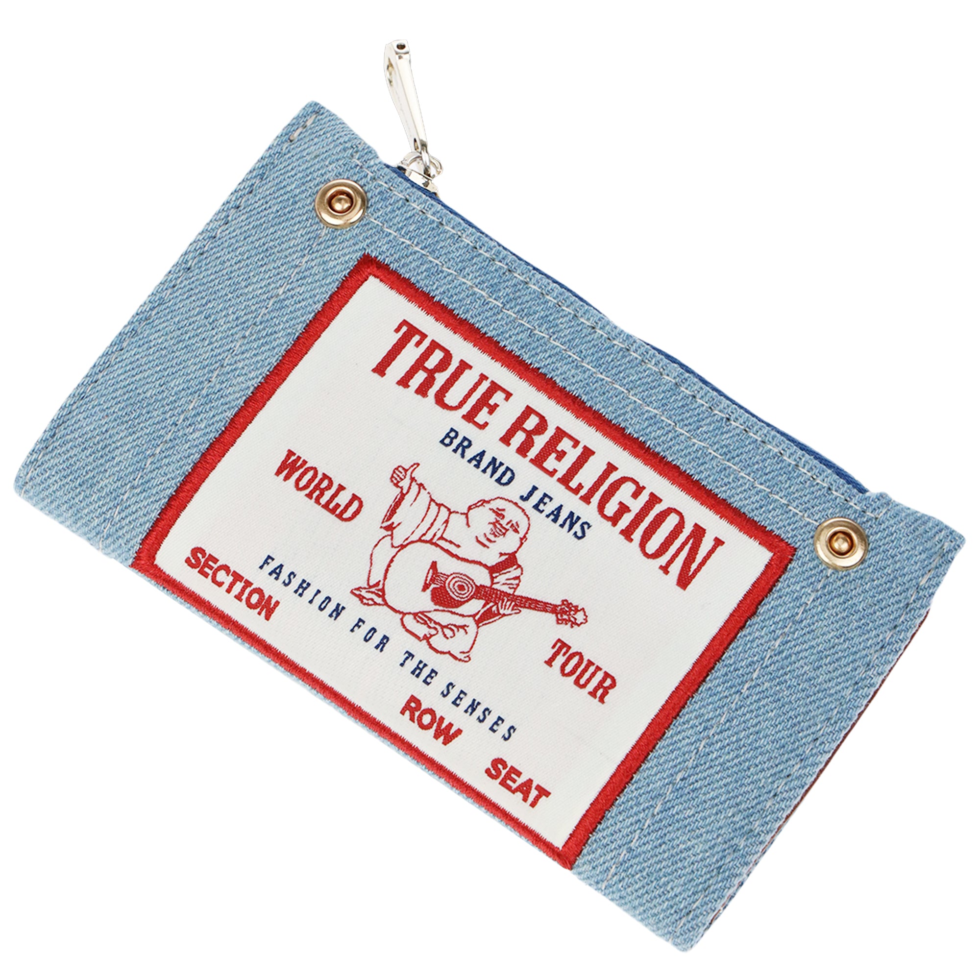 True Religion Buddha Patch Small Wallet