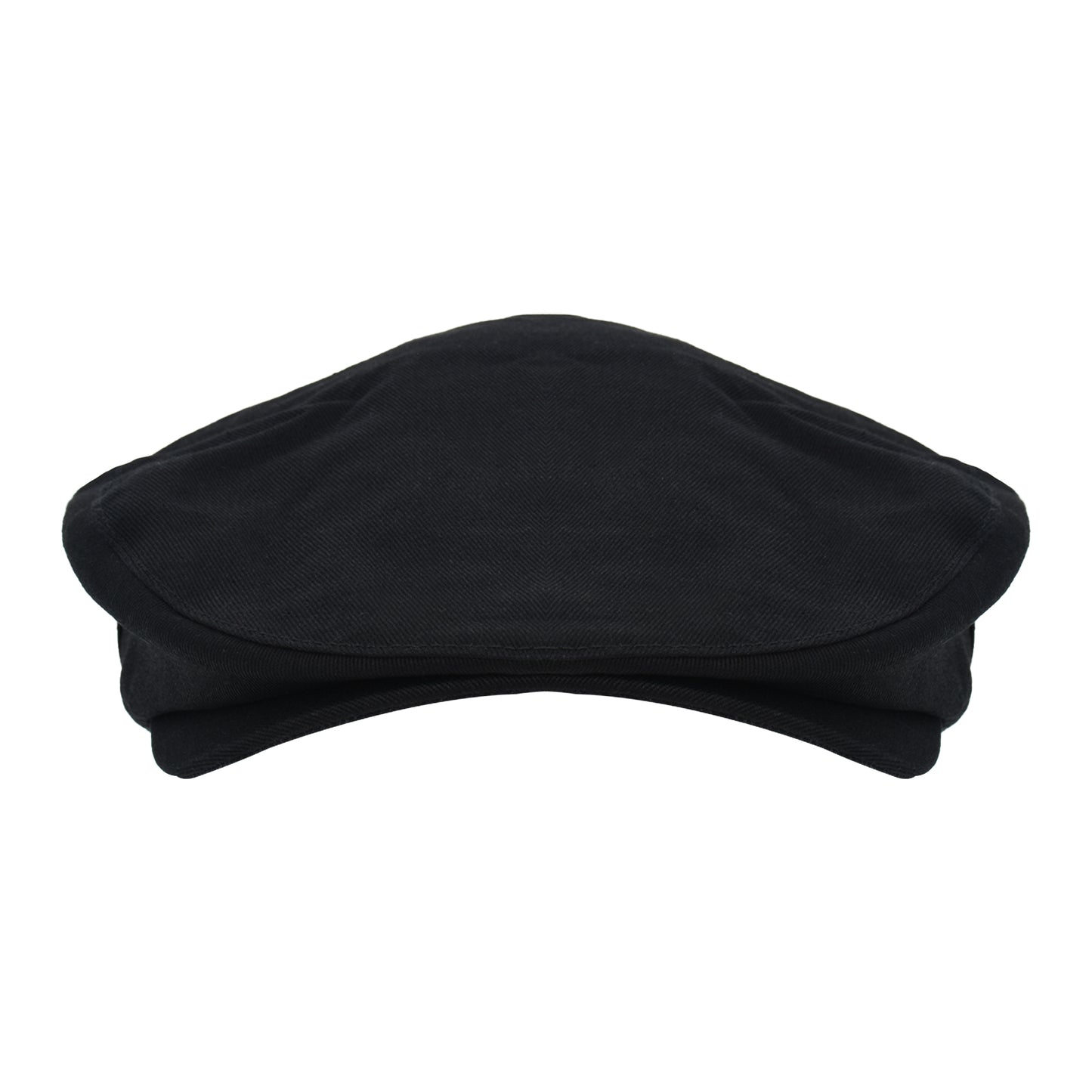 True Religion Newsboy Ivy Cap With Horseshoe Logo On Back,Black