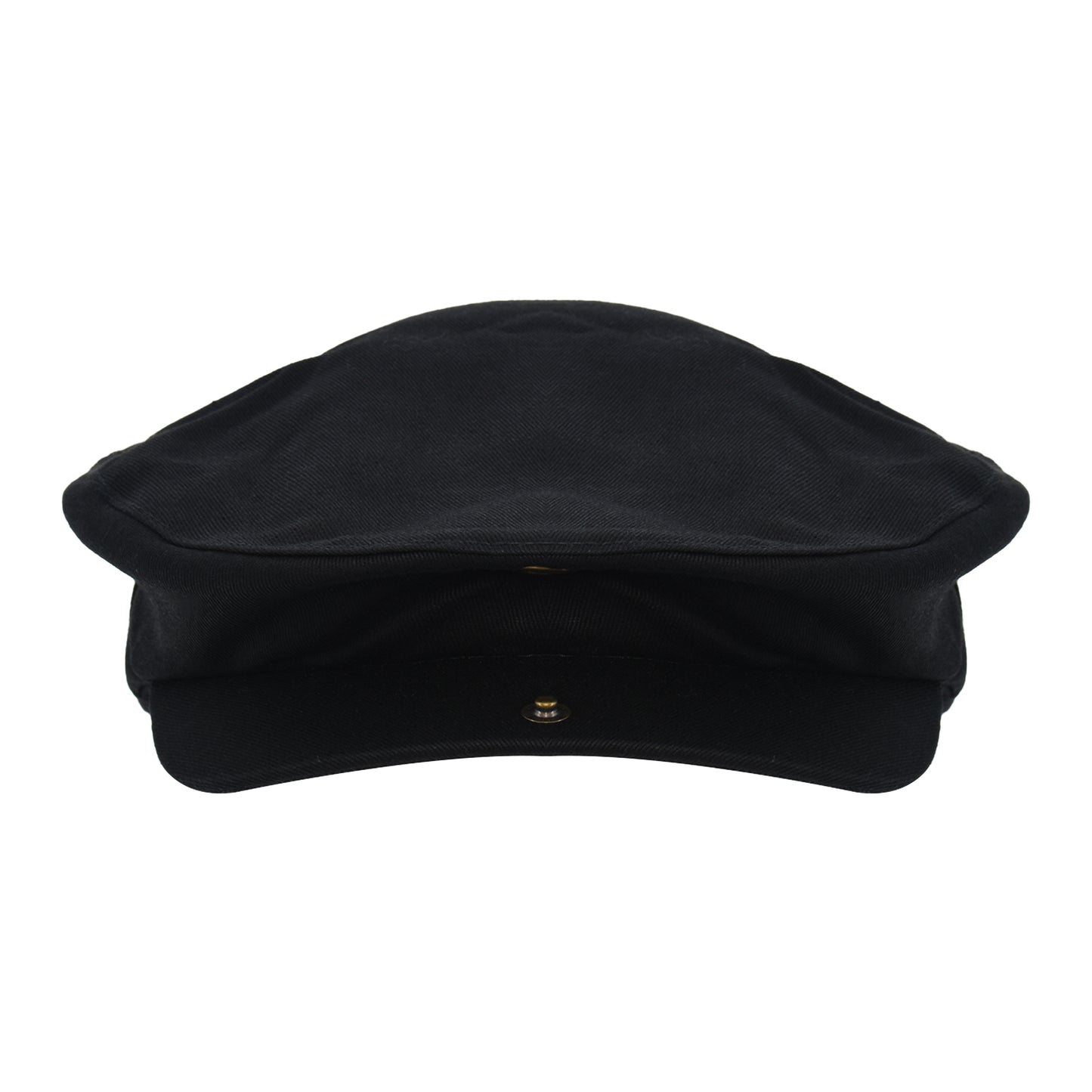 True Religion Newsboy Ivy Cap With Horseshoe Logo On Back,Black