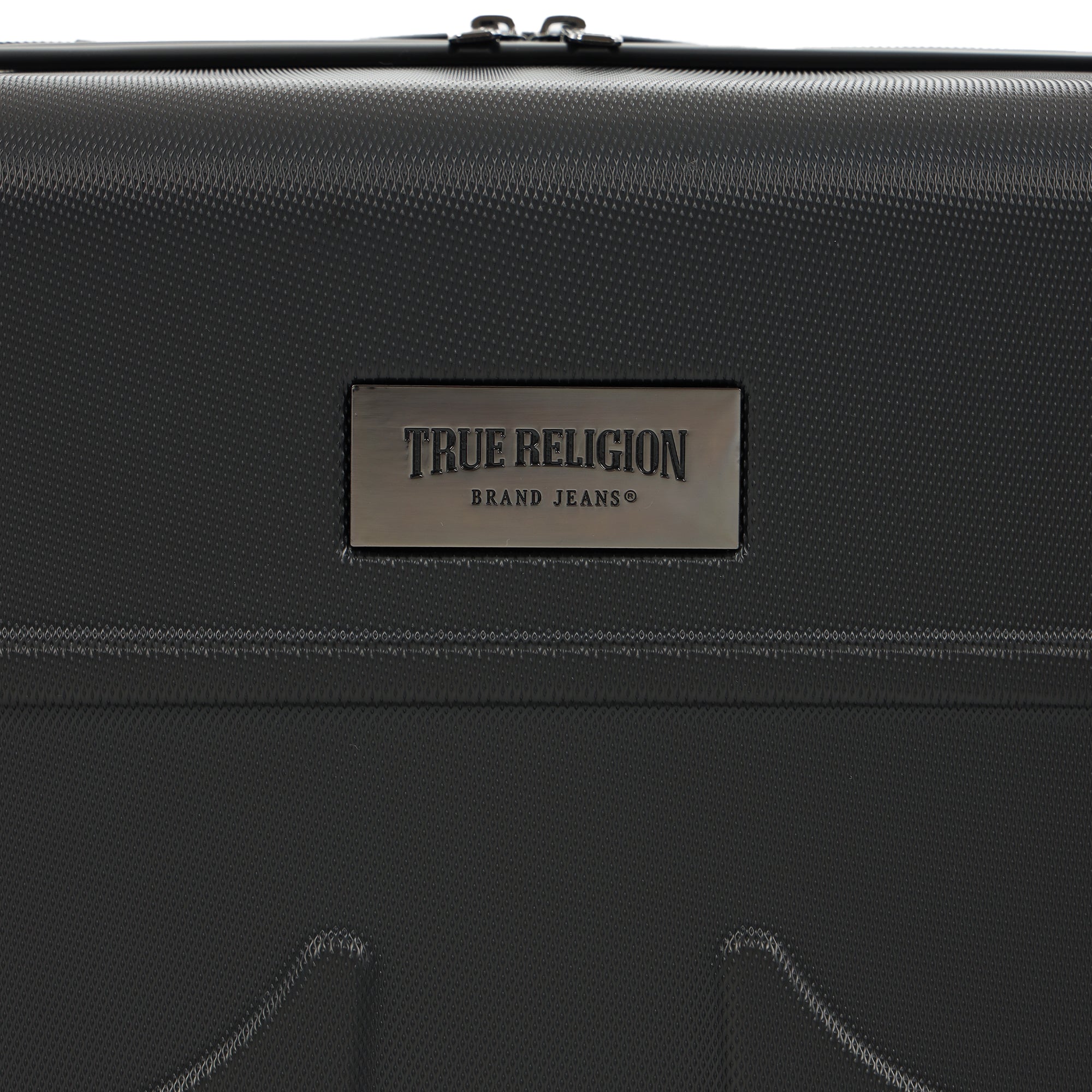 True Religion Molded U 3-Piece Hardside Spinner Luggage Set – 22", 26.5" & 30.5" Expandable Suitcases