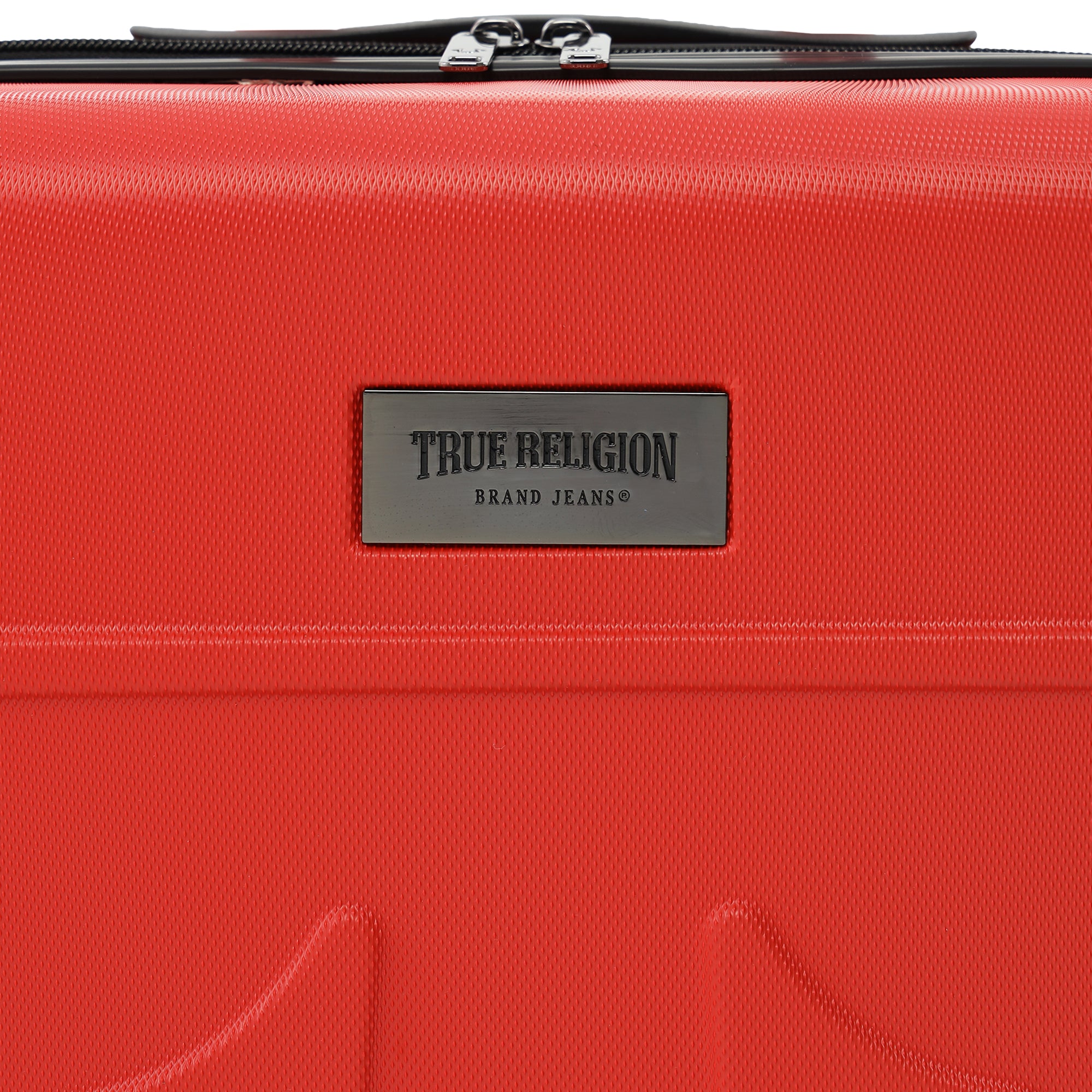 True Religion Molded U 3-Piece Hardside Spinner Luggage Set – 22", 26.5" & 30.5" Expandable Suitcases