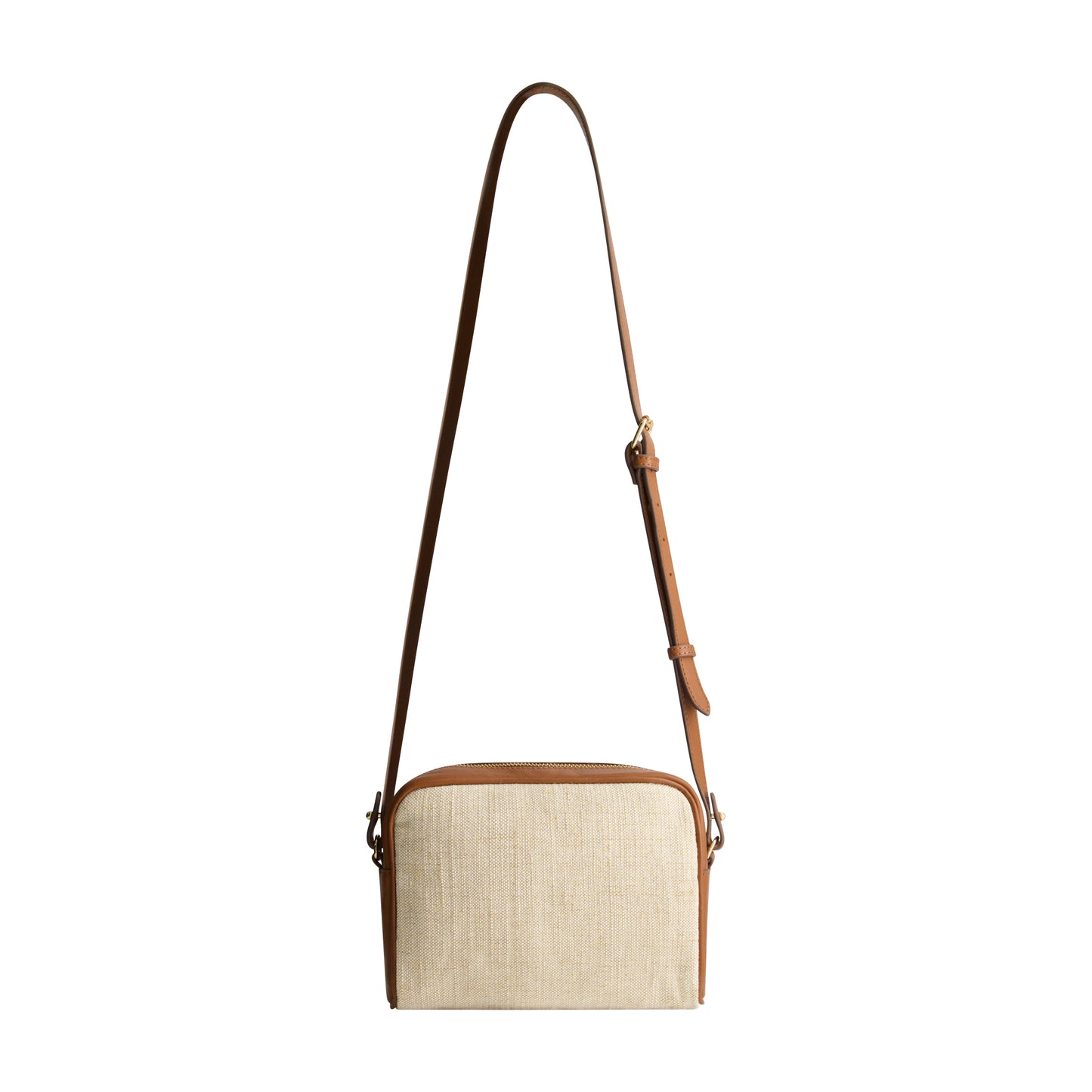 Tommy Bahama Lurex Linen Camera Bag, NATURAL