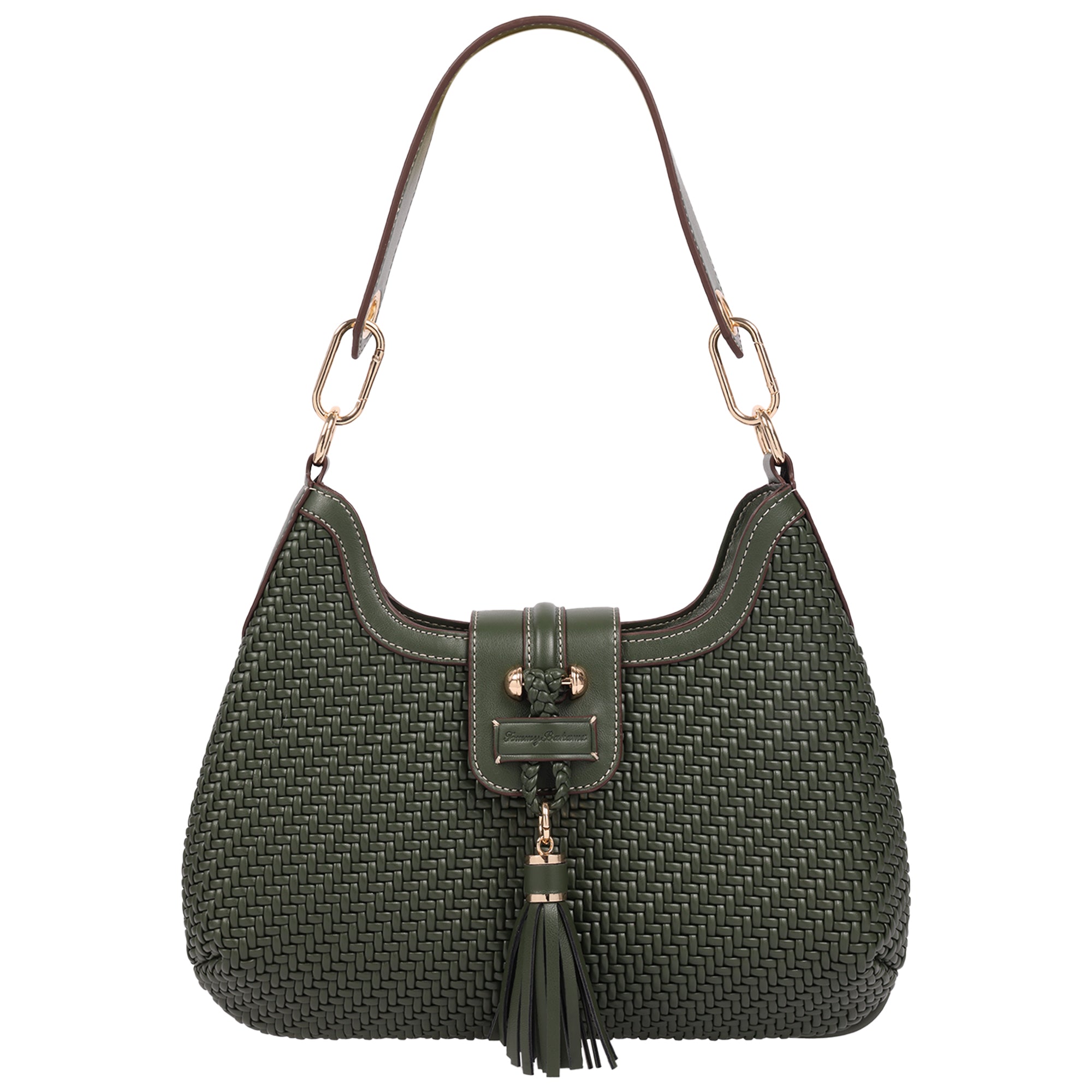 Tommy Bahama Tassel Tab Woven Hobo Shoulder Bag