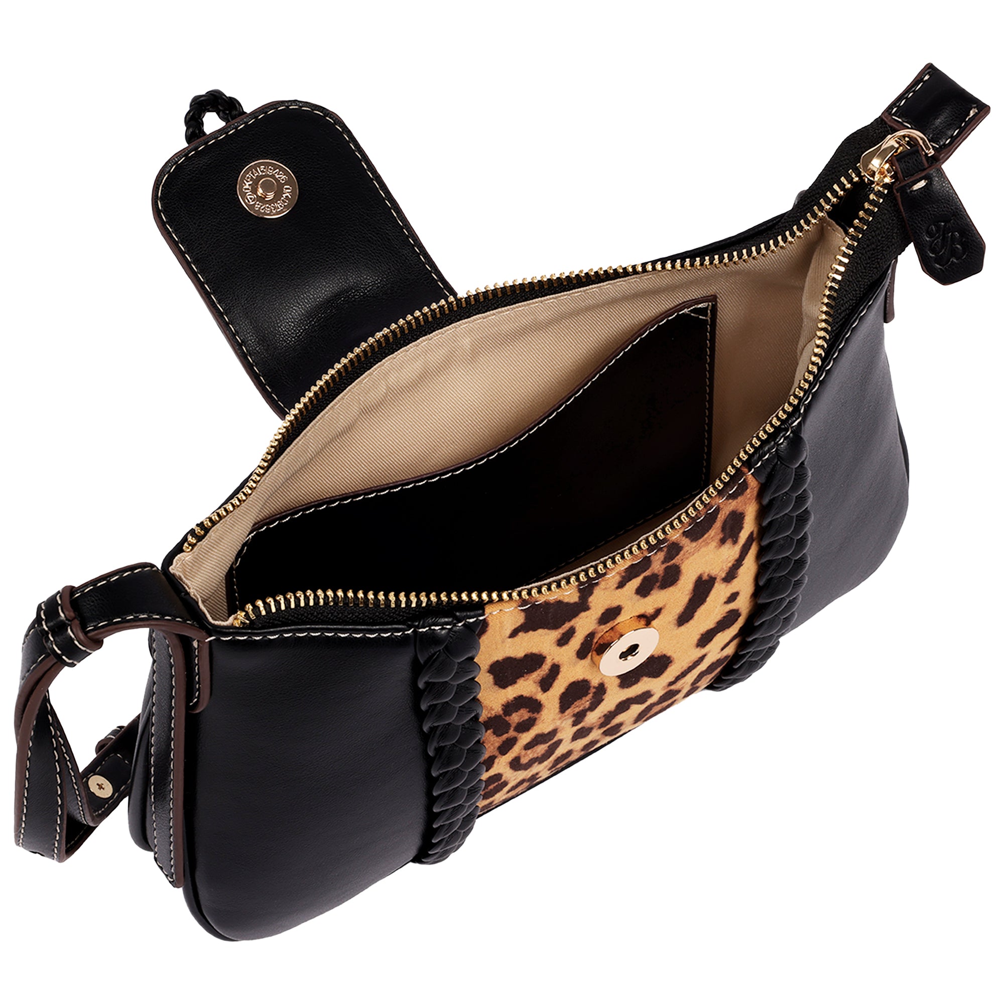 Tommy Bahama Leopard Band Shoulder Bag