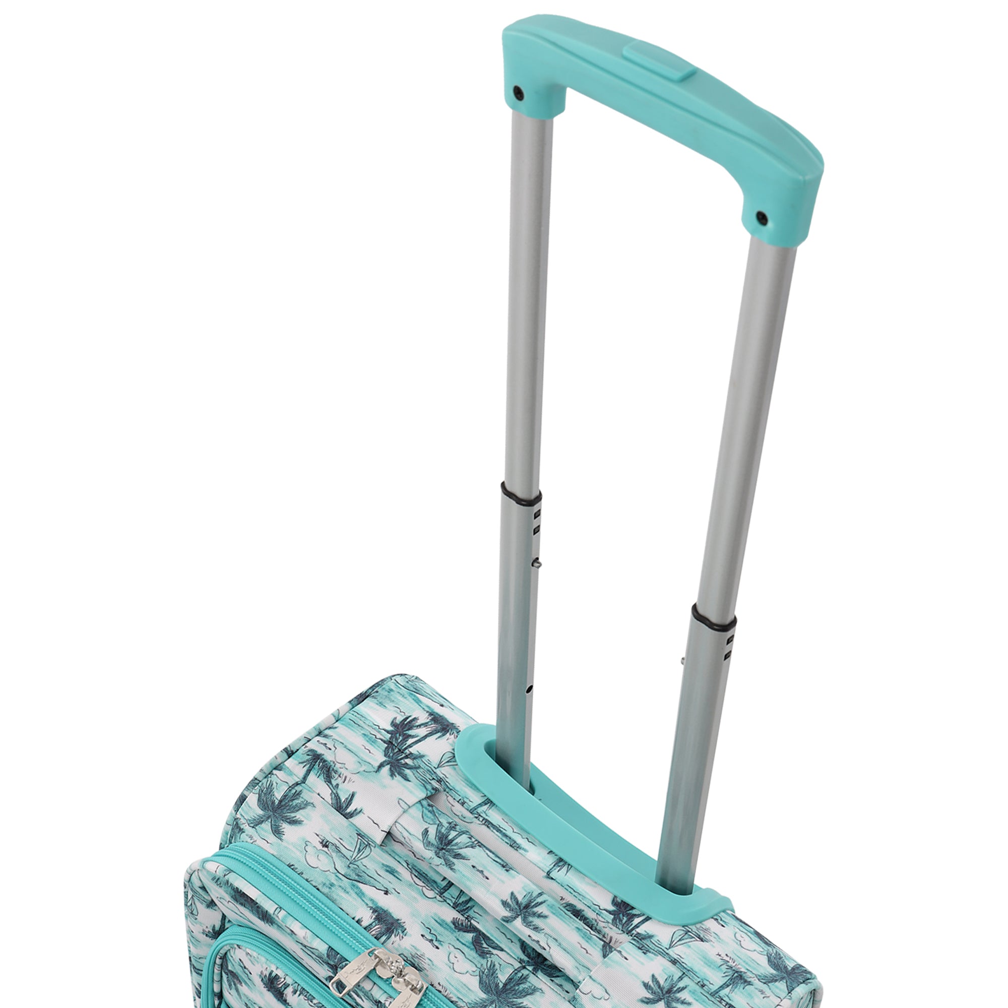 Tommy Bahama Palm Print 3-Piece Expandable Softside Spinner Luggage Set