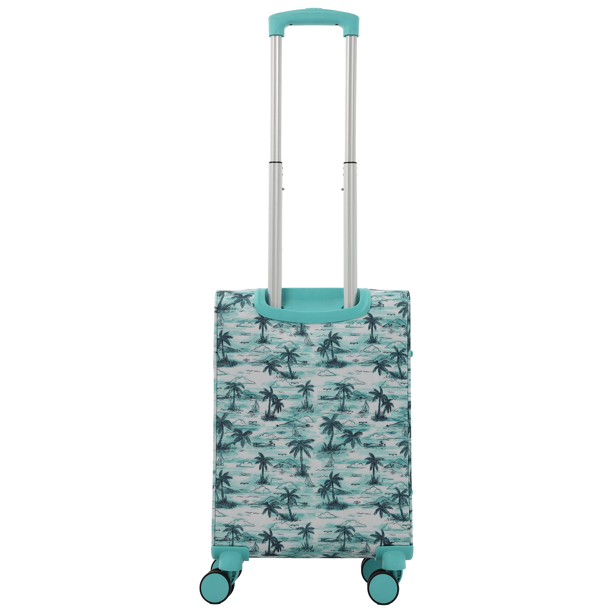 Tommy Bahama Palm Print 21.5" Expandable Softside Carry-On Spinner