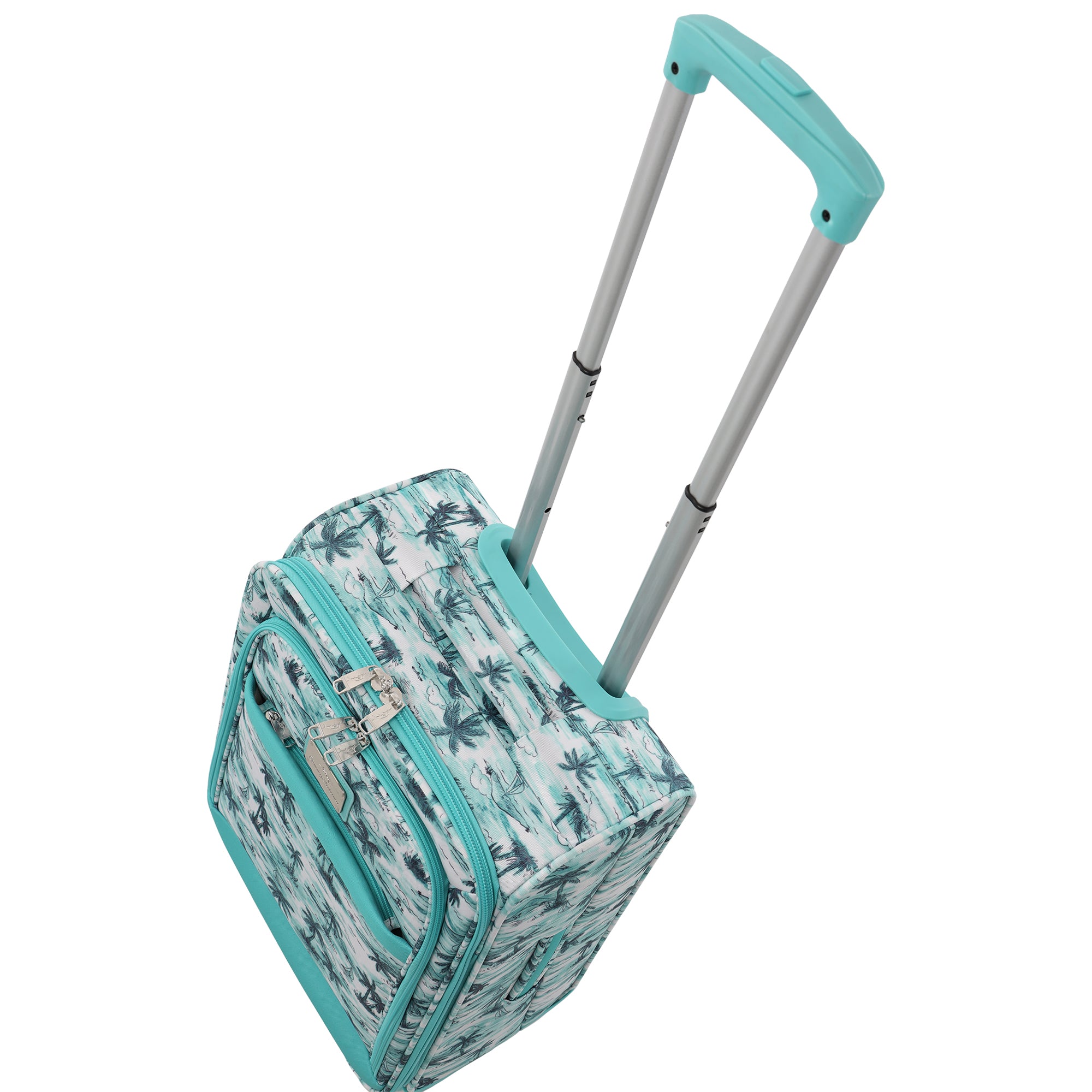 Tommy Bahama Palm Print 21.5" Expandable Softside Carry-On Spinner