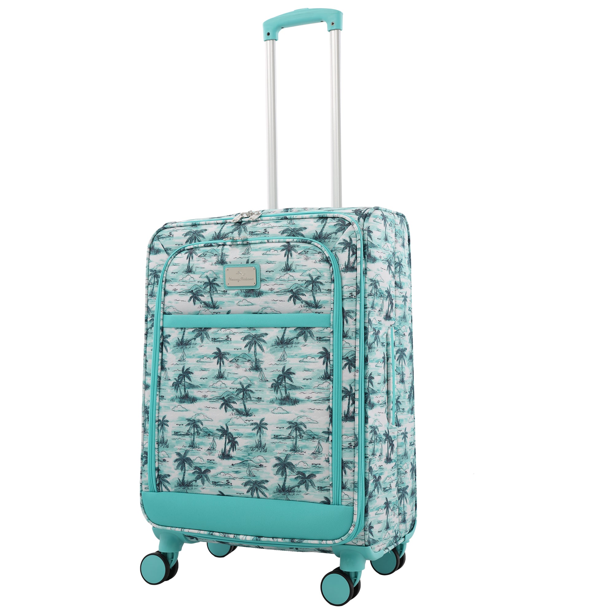 Tommy Bahama Palm Print 26" Expandable Softside Spinner