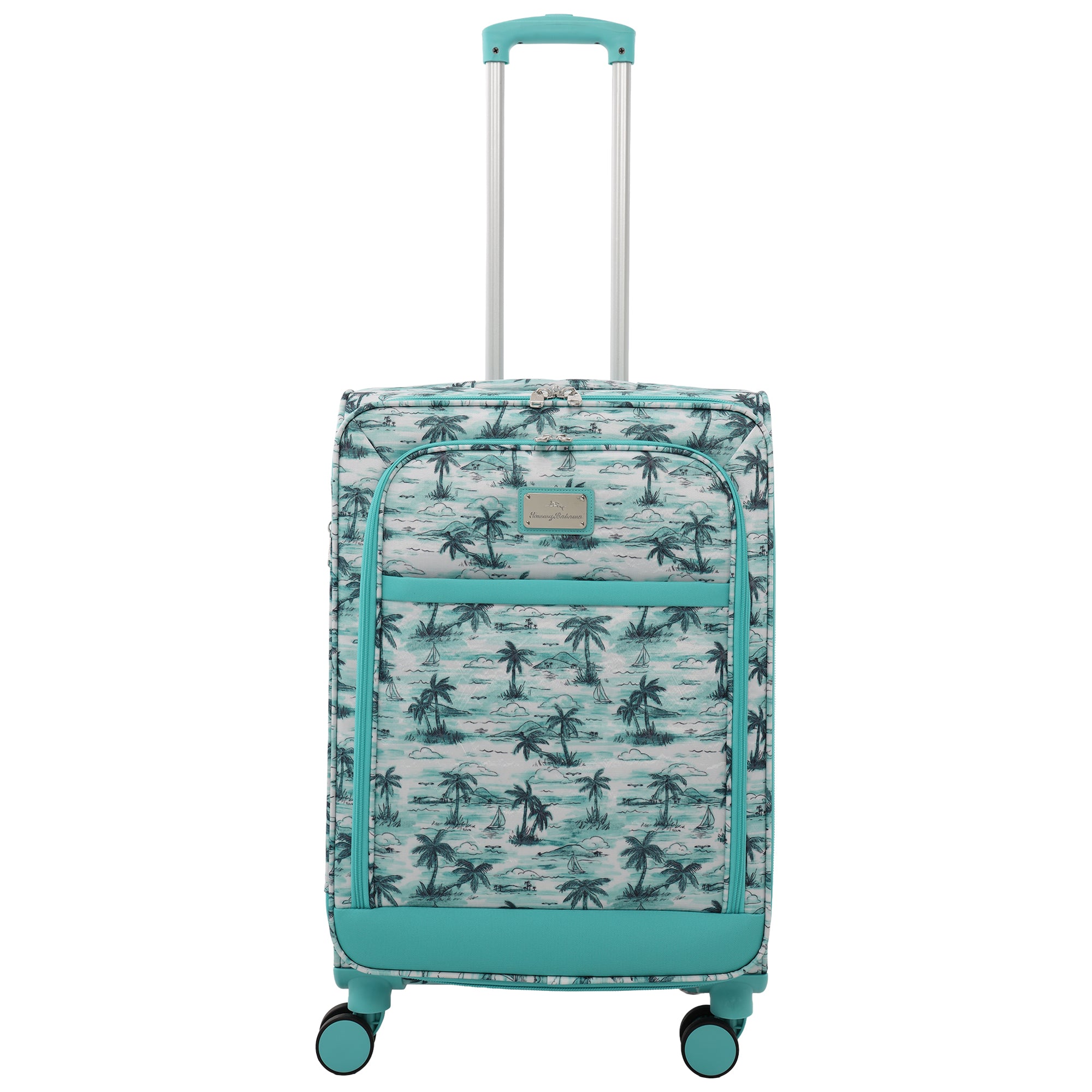 Tommy Bahama Palm Print 26" Expandable Softside Spinner
